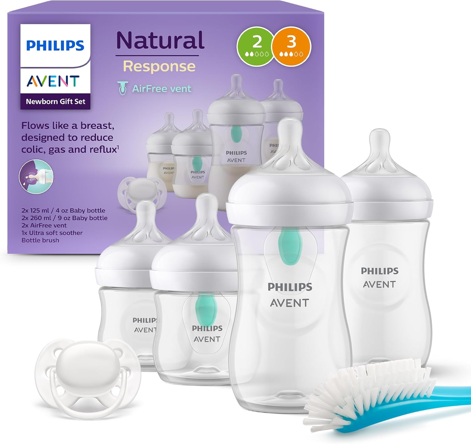 Detalle de Philips Avent Set biberon 4 pezzi