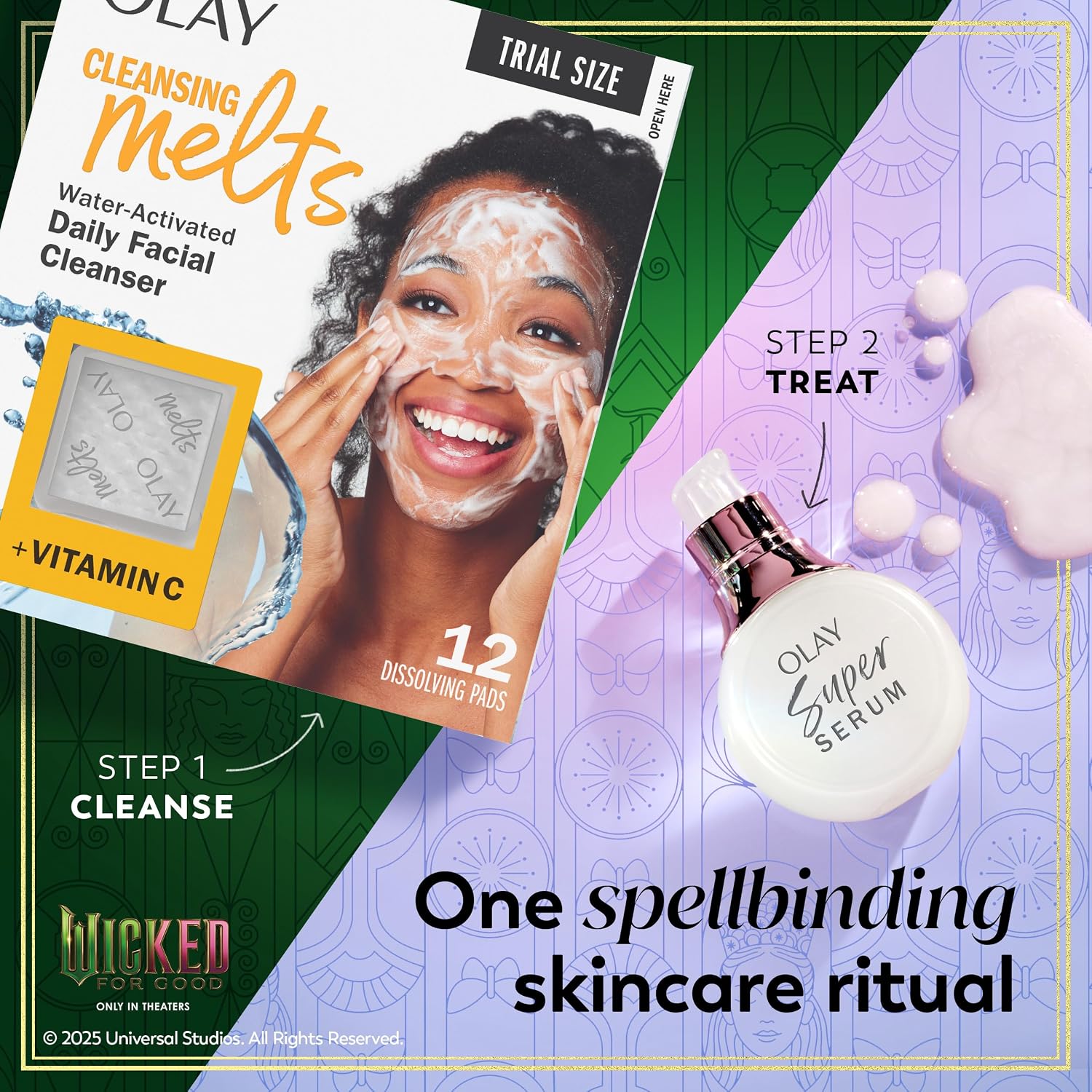 Detalle 2 de Olay x Wicked For Good Perfect Duo Skin Set 2pc