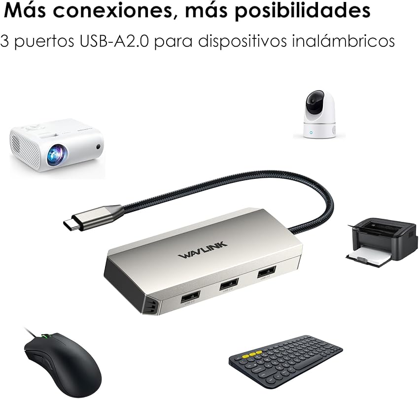 Thumbnail 6 de WAVLINK Triple 4K Docking Station 100W para Windows