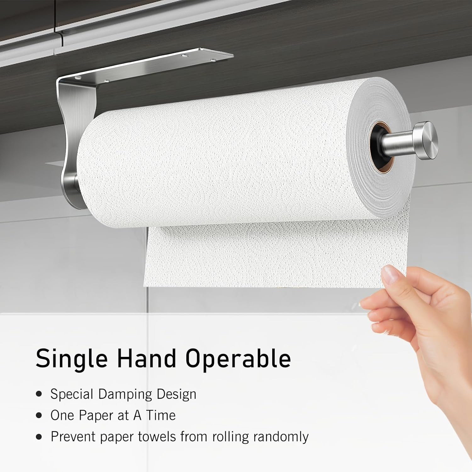 Thumbnail 2 de SetSail Paper Towel Holder, Stainless Steel