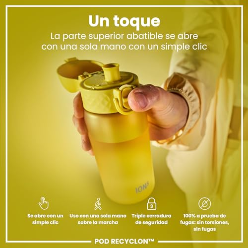 Detalle 2 de ion8 Botella de Agua 350 ml para niños 🚰
