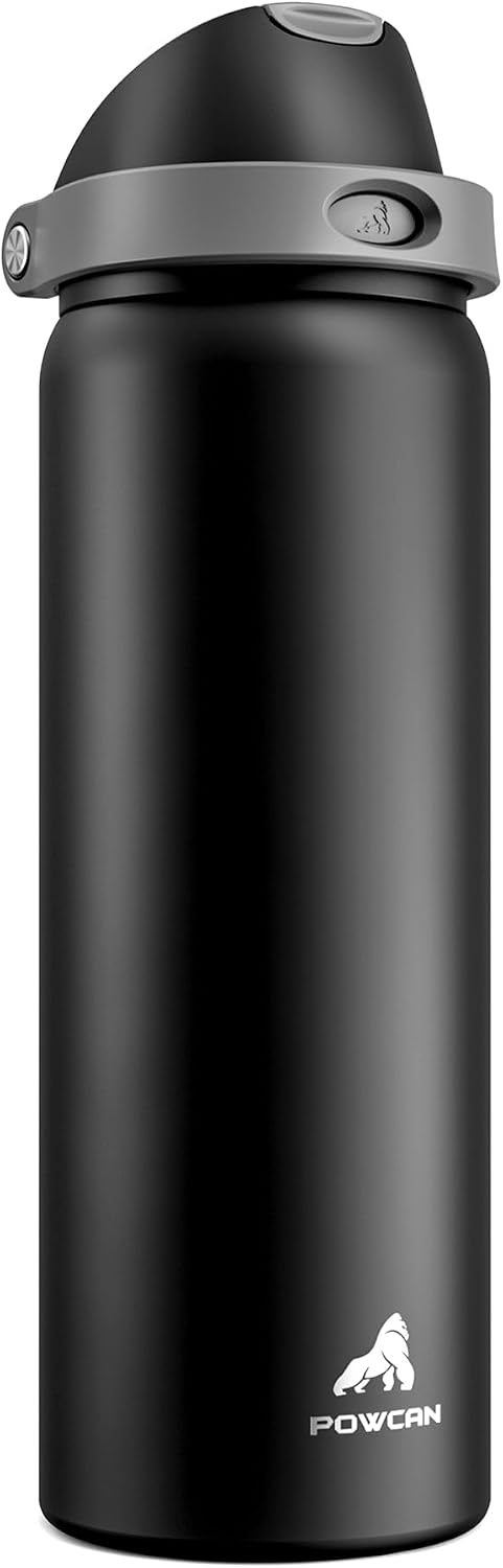 Detalle de POWCAN Stainless Steel Water Bottle 32 oz