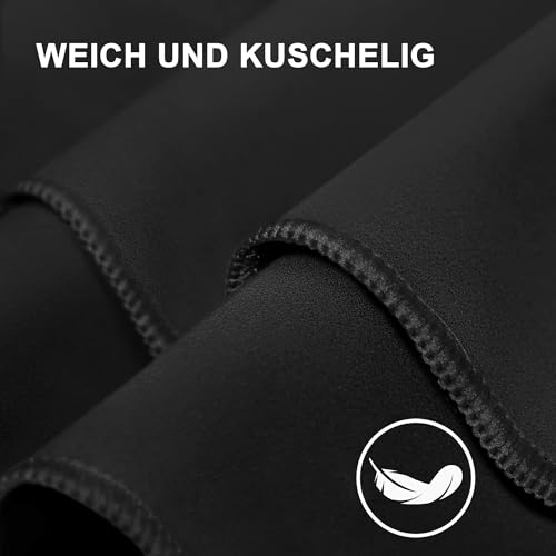 Detalle de Flaveano Mikrofaser Handtuch Schnelltrocknend – Reisehandtuch 3er Set