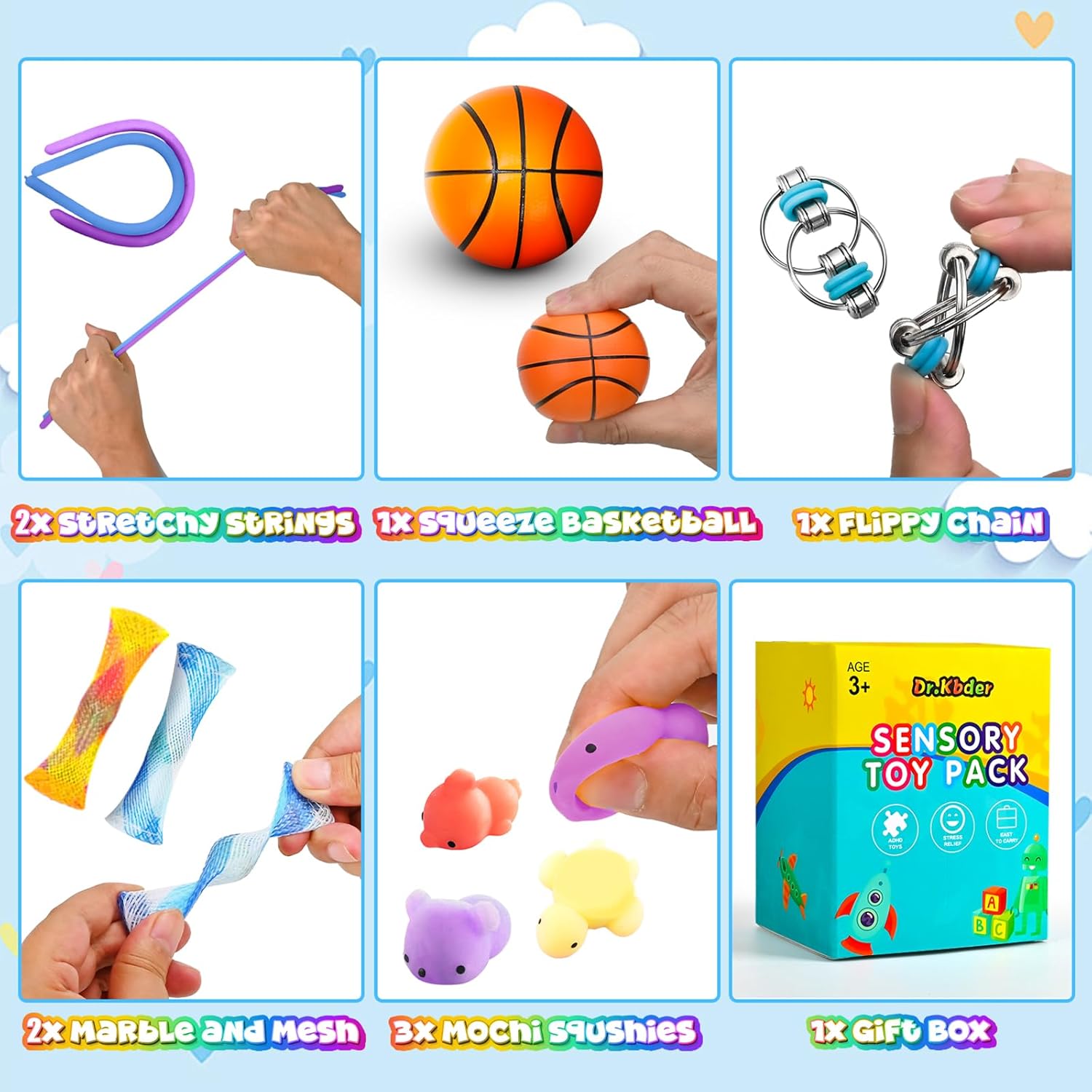 Thumbnail 3 de Easter Basket Stuffers 15-Pack Fidget Toys