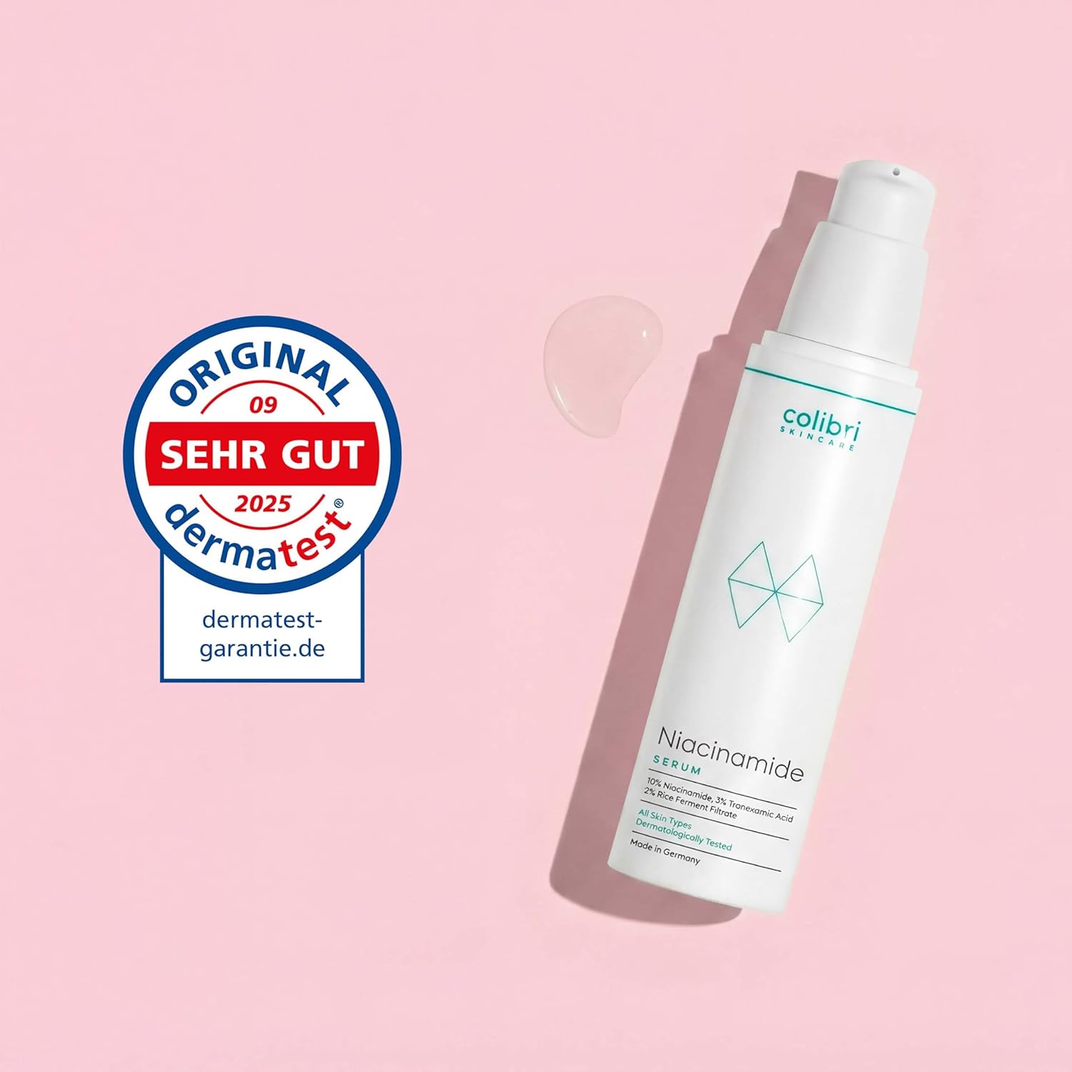 Thumbnail 5 de colibri skincare Sérum à la niacinamide 10 % (50 ml) : raffermissant les pores et apaisant les rougeurs