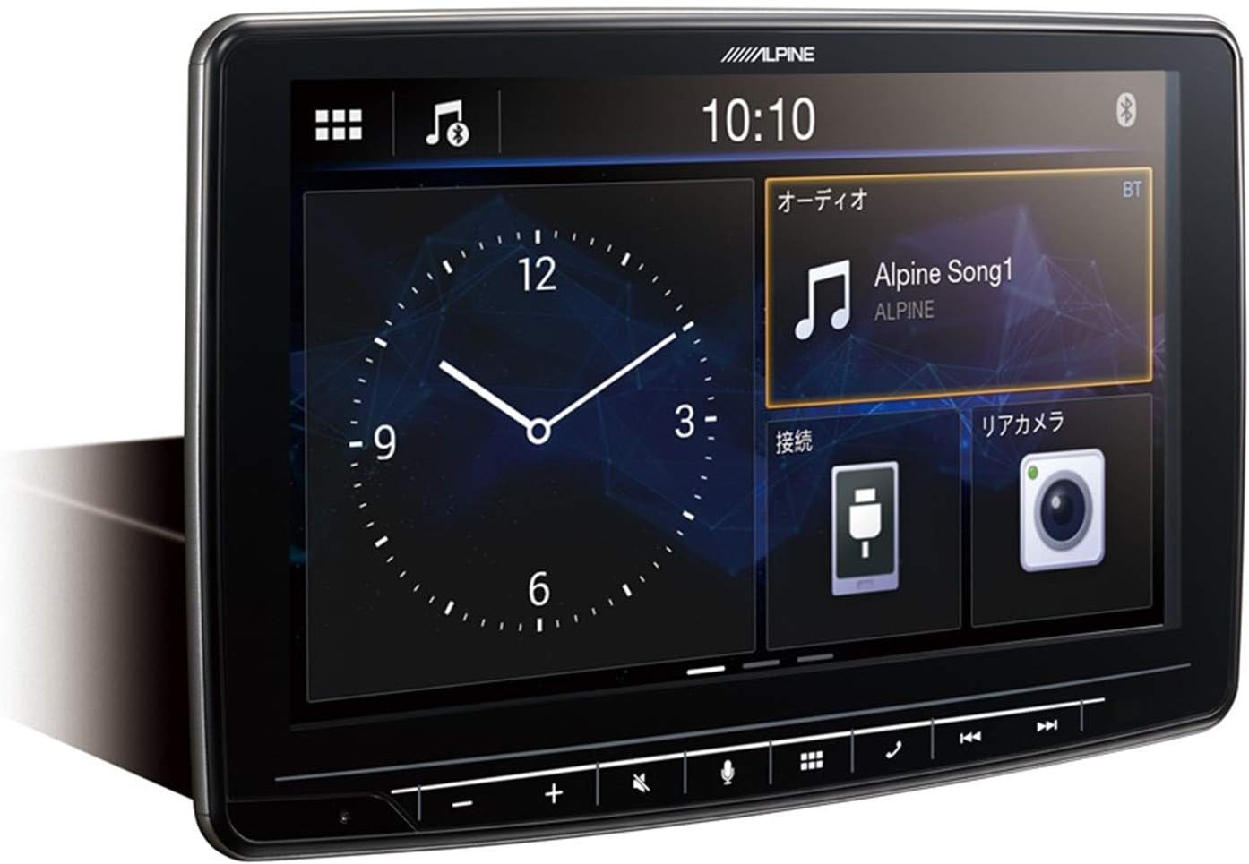 Detalle de アルパイン DAF9 9型フローティングディスプレイオーディオ 1DIN・Apple CarPlay/Android Auto対応