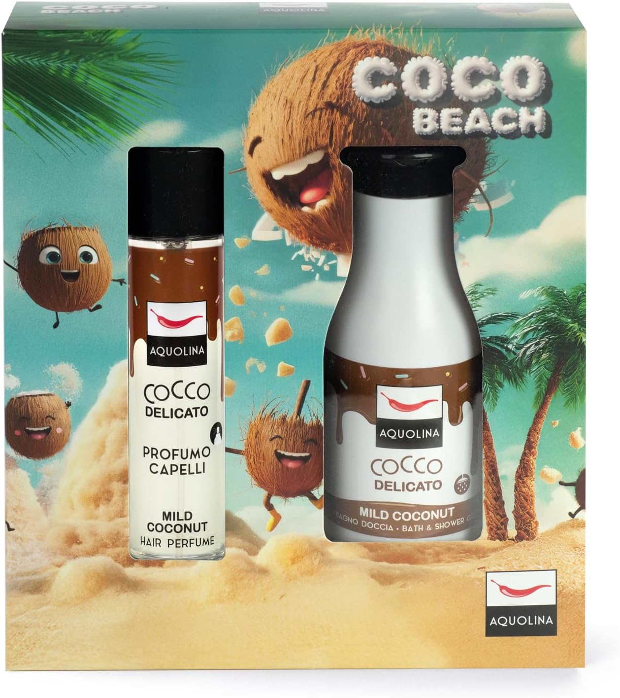 Aquolina Cofanetto Cocco Delicato 100 ml 🌴