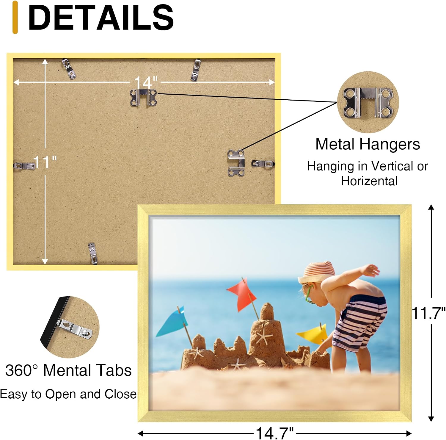 Thumbnail 6 de decorUhome Collage Picture Frame 11x14