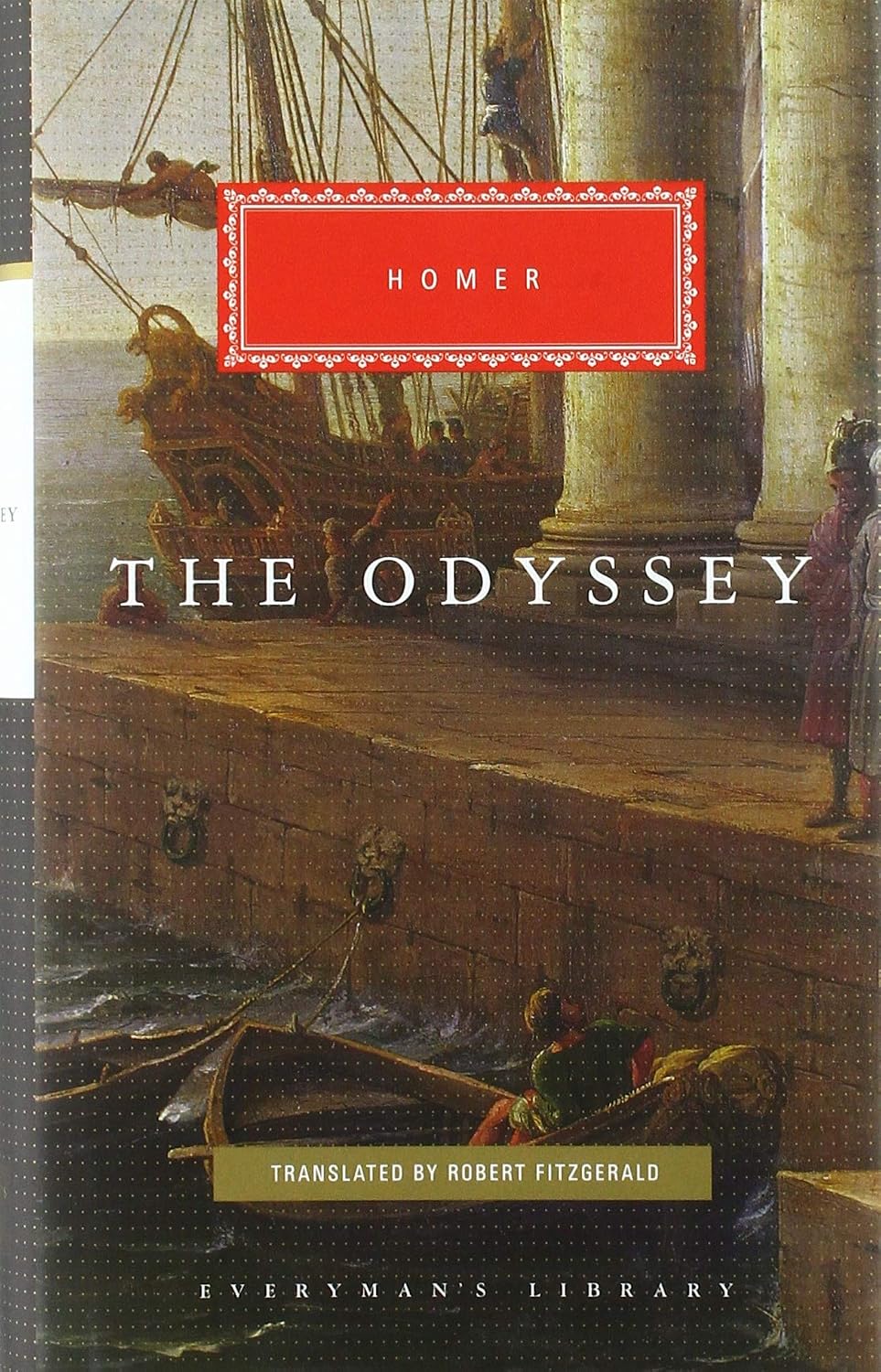 Detalle de The Odyssey: Homer Hardcover Book, Published 8 October 1992