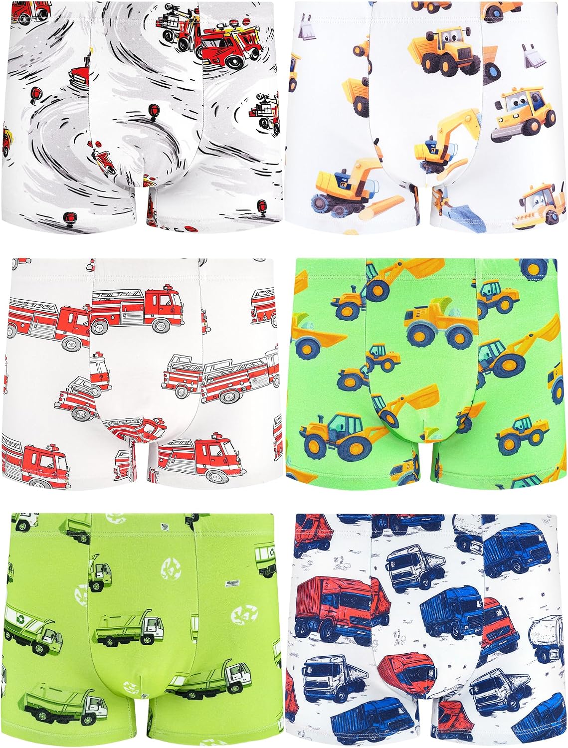 Detalle de BliBliTaTa Boys Boxer Briefs, 6-Pack