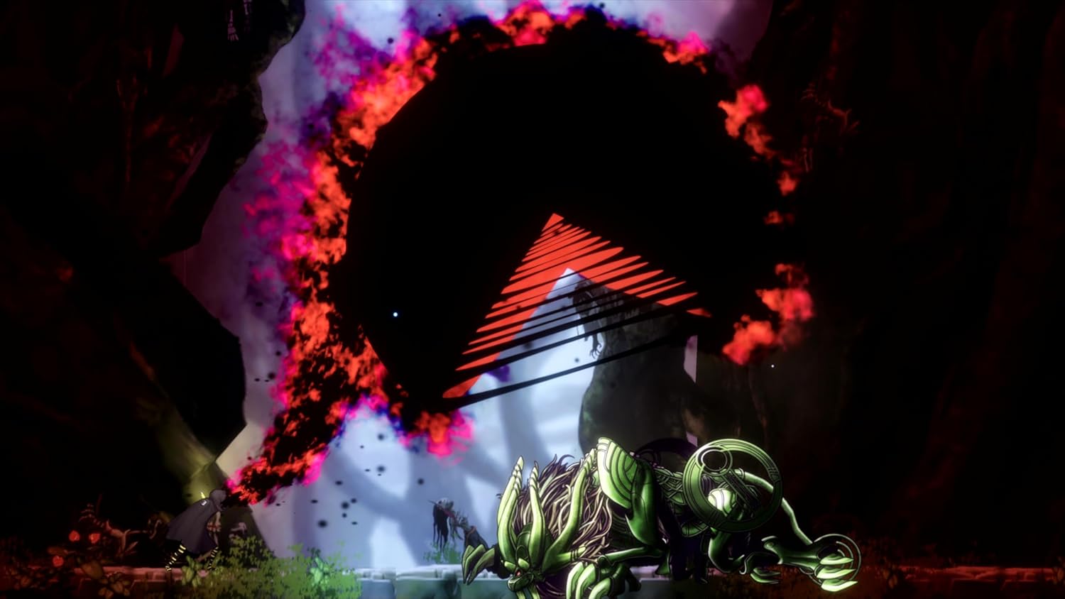 Detalle 2 de Shadow Labyrinth PS5, platform 2D d’azione in stile rivisitazione di Pac-Man