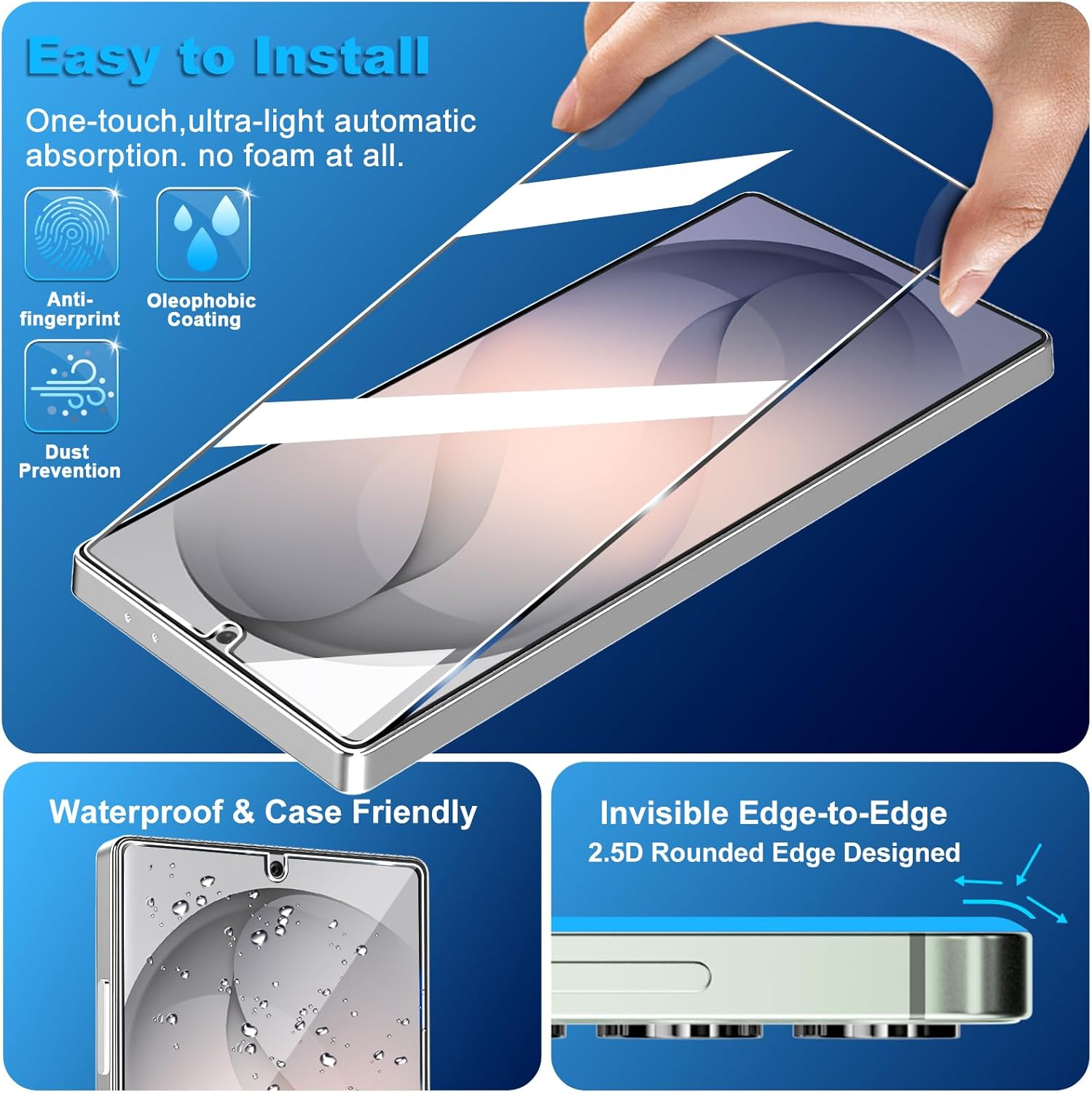 Thumbnail 3 de Samsung Galaxy S26 Ultra Screen Protector 3 Pack