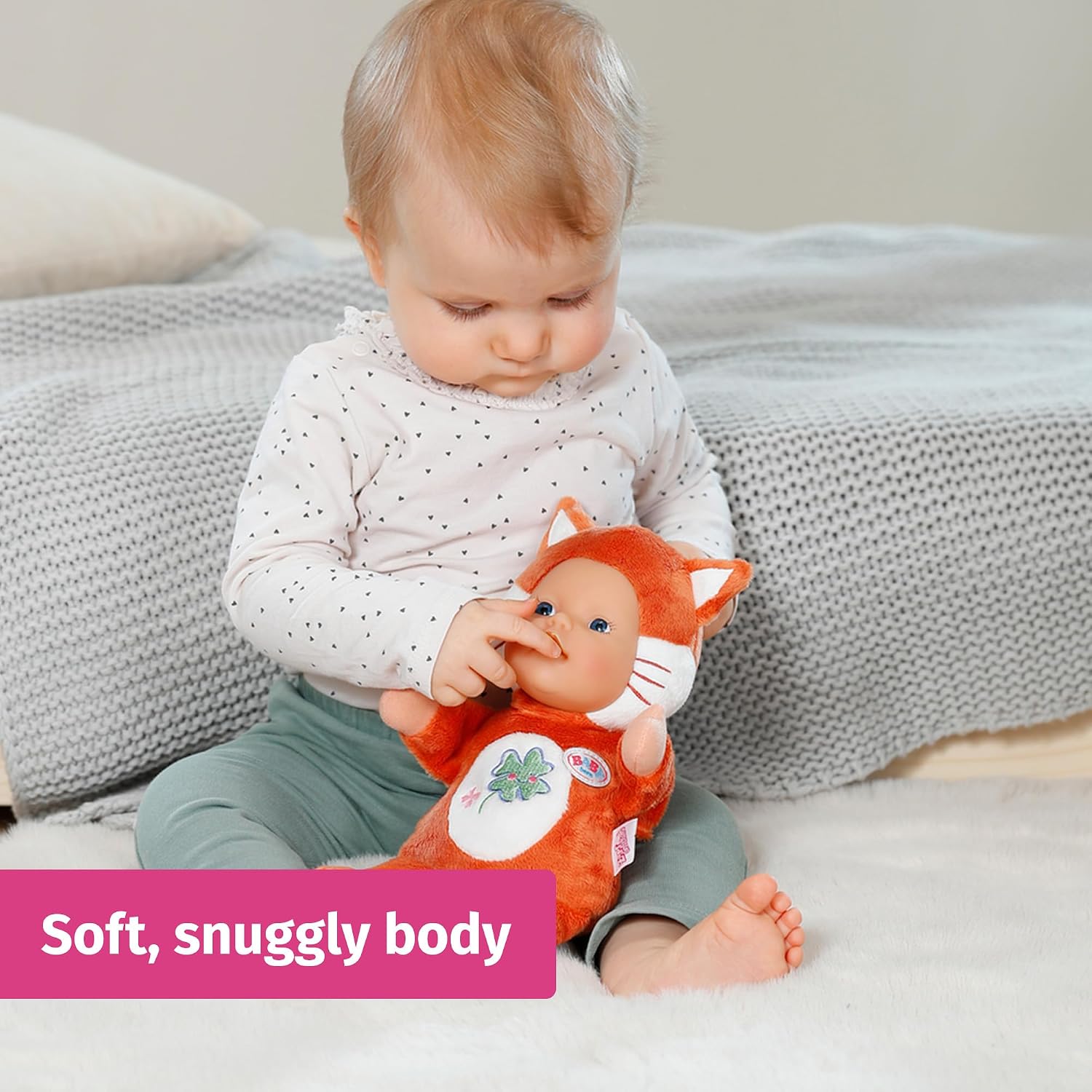 Thumbnail 1 de BABY Born For Babies 26cm Funny Fox doll 🪆