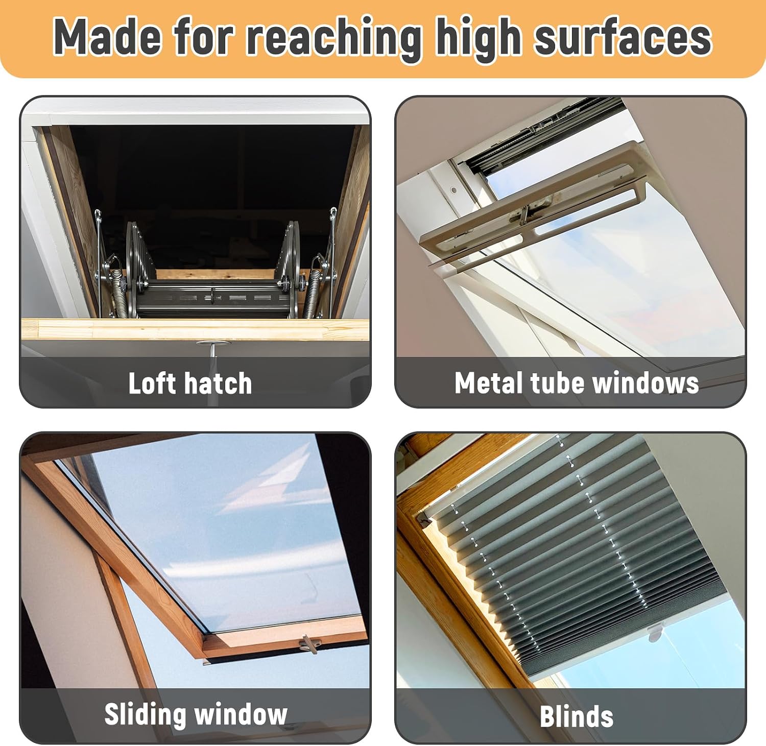 Thumbnail 5 de Window Pole Opener for Velux Skylights 1.84m
