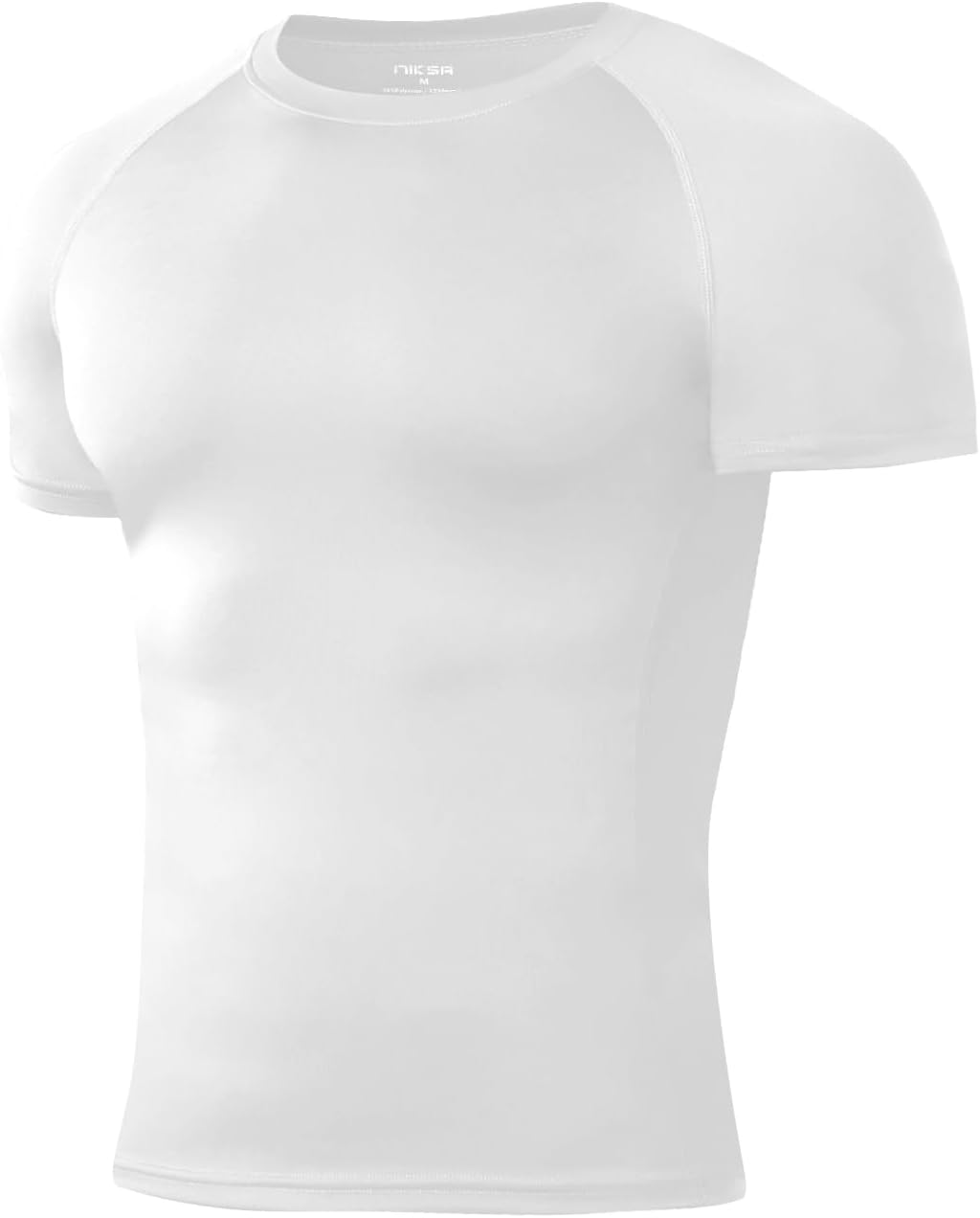 Thumbnail 5 de Niksa Men's Compression T-Shirts: 1 Pack or 2 Packs - Quick Dry Base Layer for Gym, Running, Cycling and Training