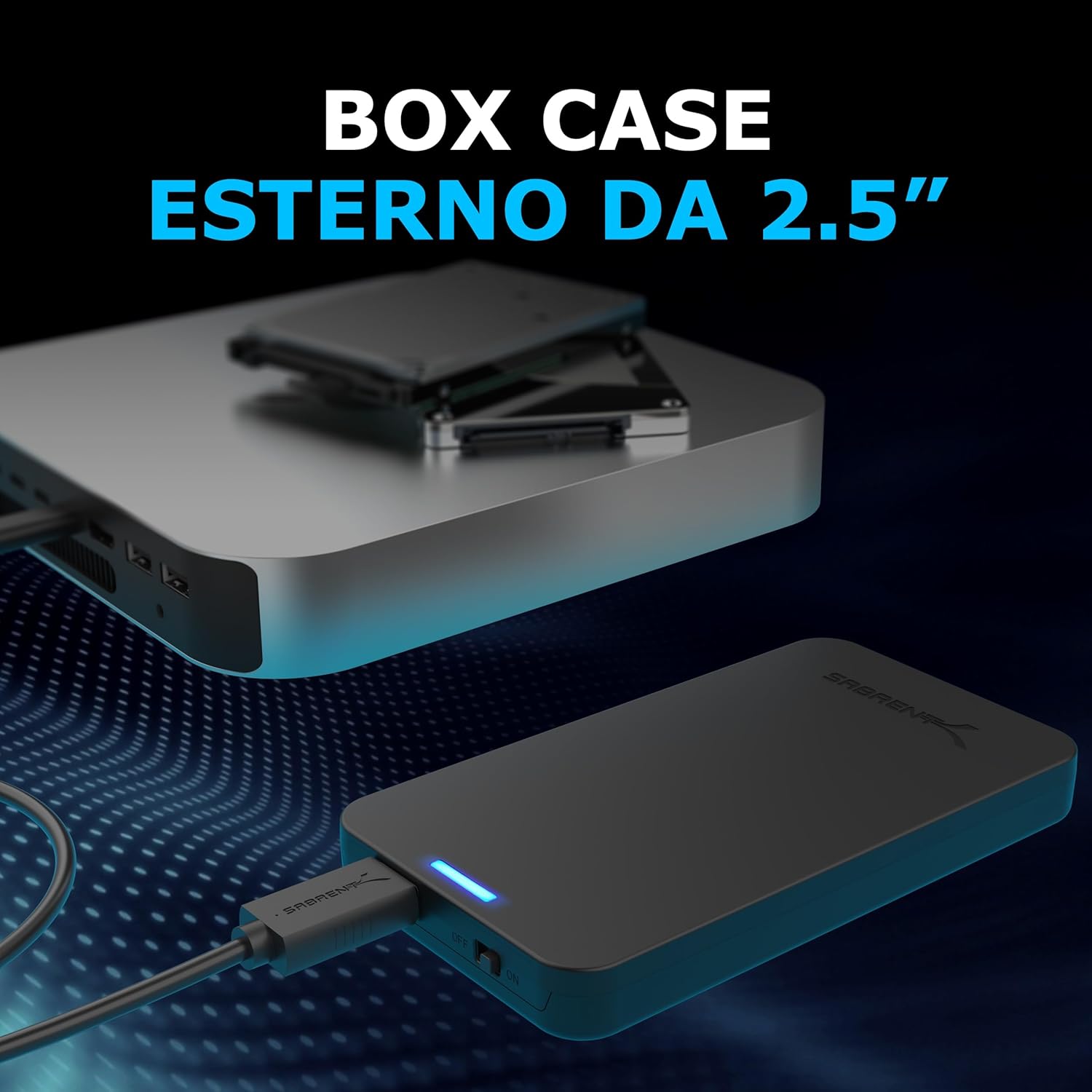 Thumbnail 1 de SABRENT EC-UASP case SSD/HDD esterno SATA 2.5