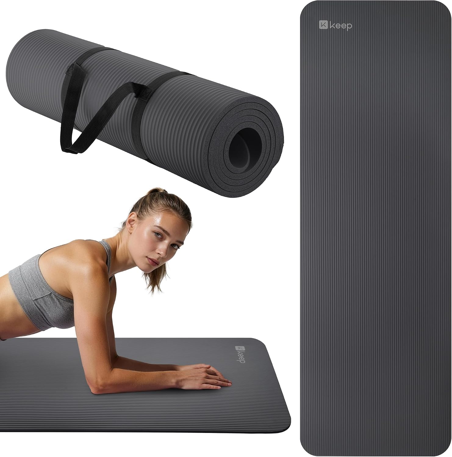 Detalle 2 de KEEP NBR Yoga Mat, 10mm