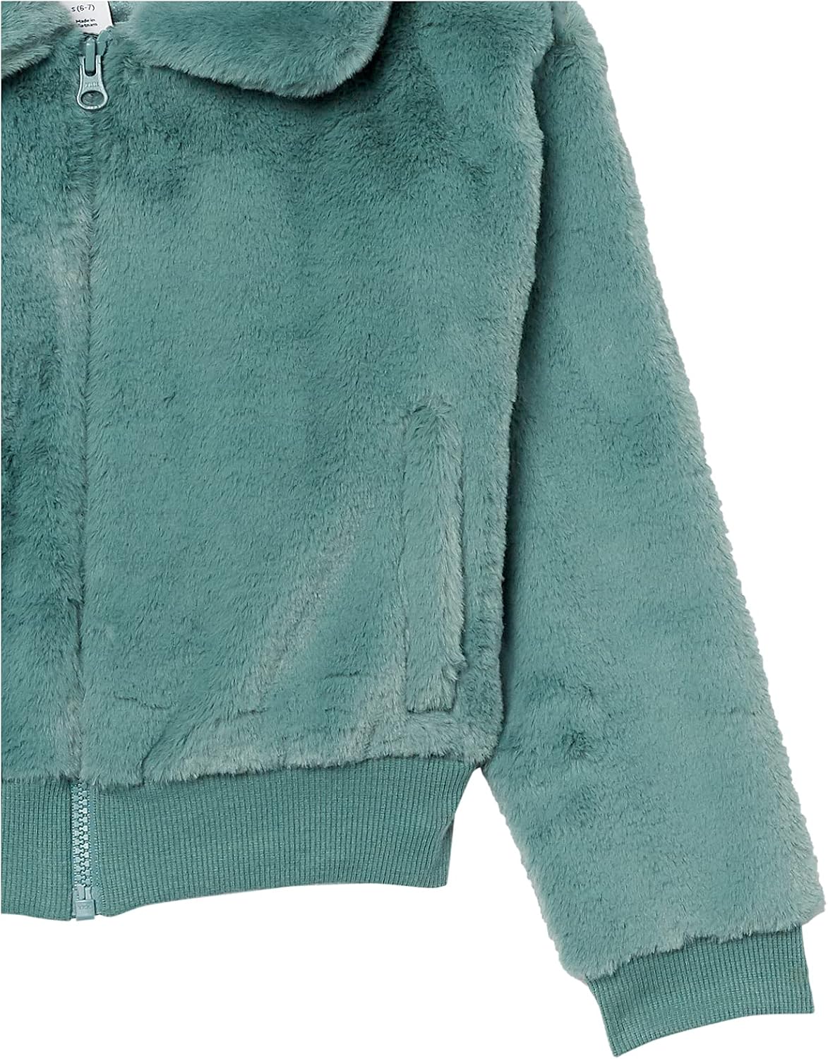 Detalle 2 de Amazon Essentials Cropped Faux Fur Jacket