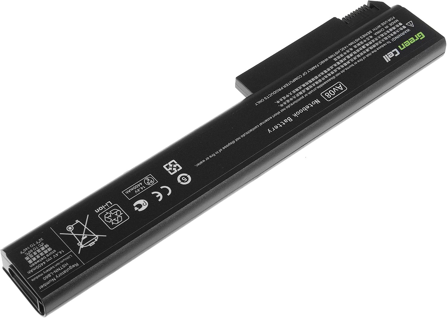 Detalle 2 de Green Cell Standard Serie HSTNN-LB60 / HSTNN-OB60: Batteria per HP EliteBook 8530p/8530w/8540p/8540w/8730w/8740w
