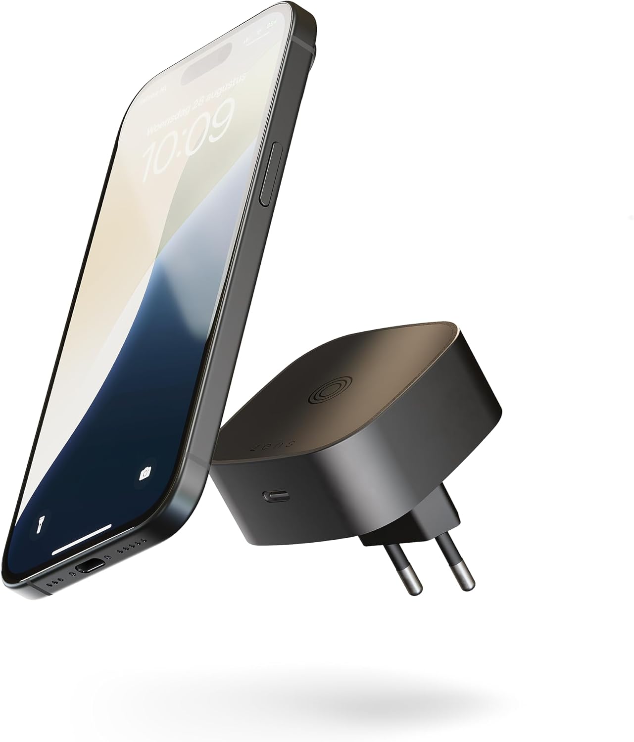 Detalle de Zens Cargador inalámbrico MagSafe Qi 15W para iPhone y AirPods 🚀