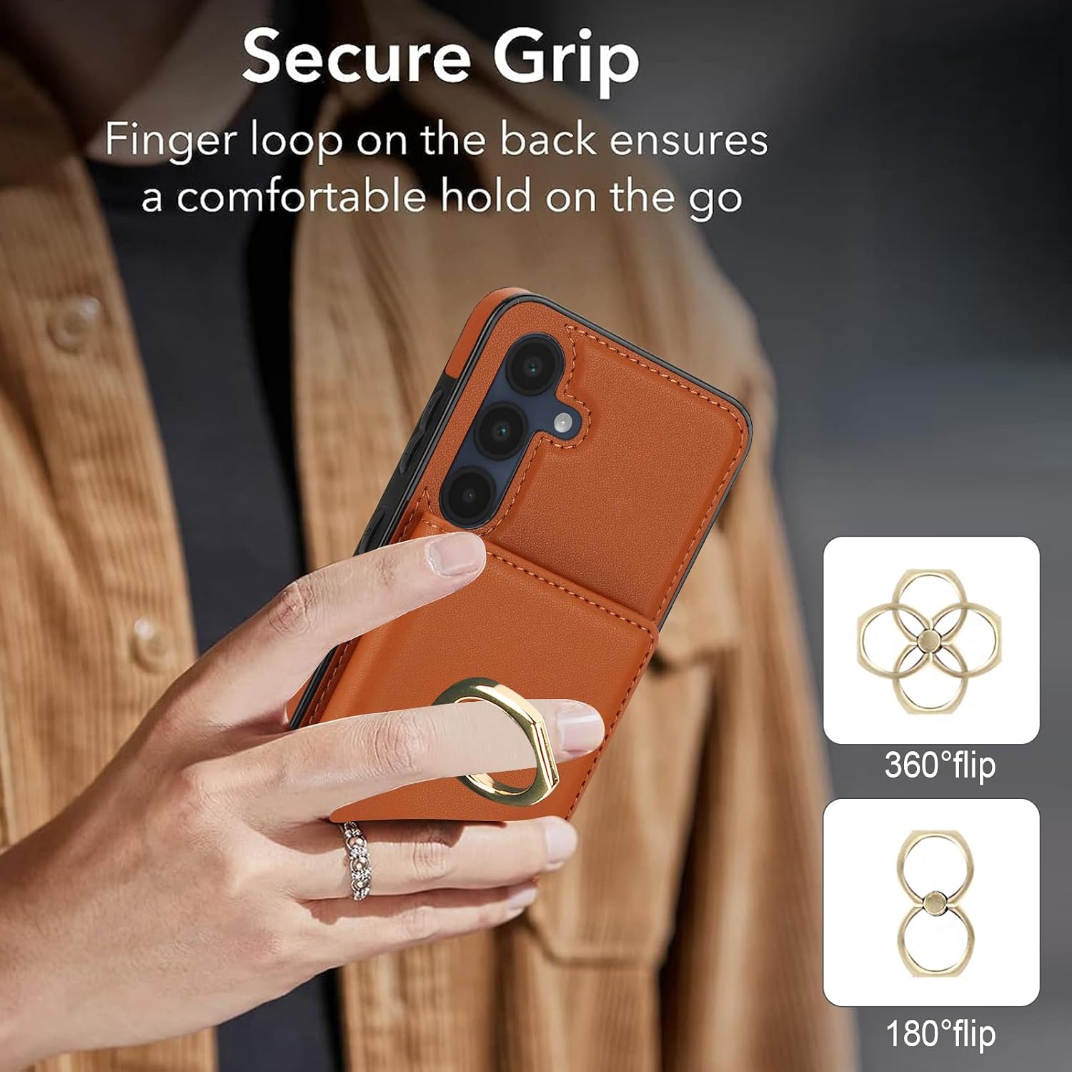 Detalle de Handyhülle Samsung Galaxy A16 6,7" mit RFID Schutz