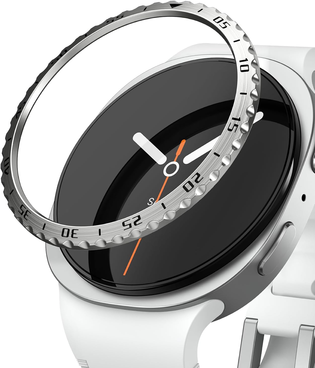 Ringke Bezel Styling for Samsung Galaxy Watch 8 40mm – Classic Stainless Steel Bezel Cover
