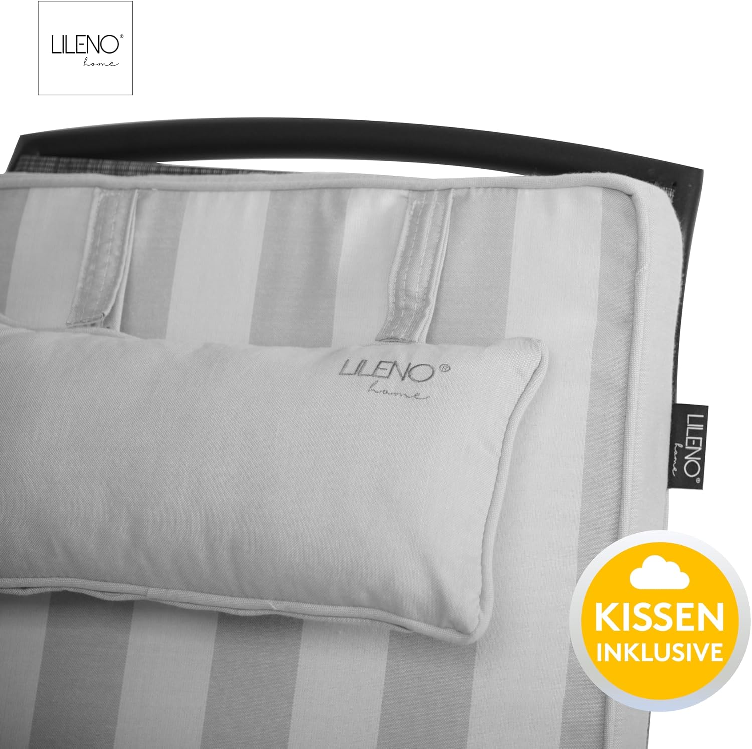 Thumbnail 4 de LILENO HOME Sonnenliege Auflage Taupe