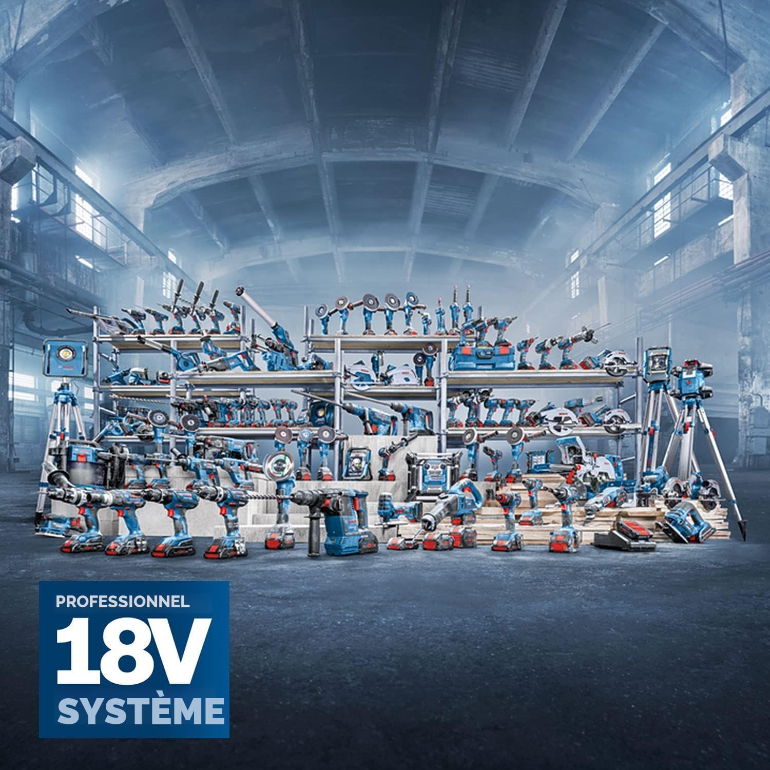 Detalle de Bosch Professional 18V System scie à onglets radiale sans-fil GCM 18V-254 D