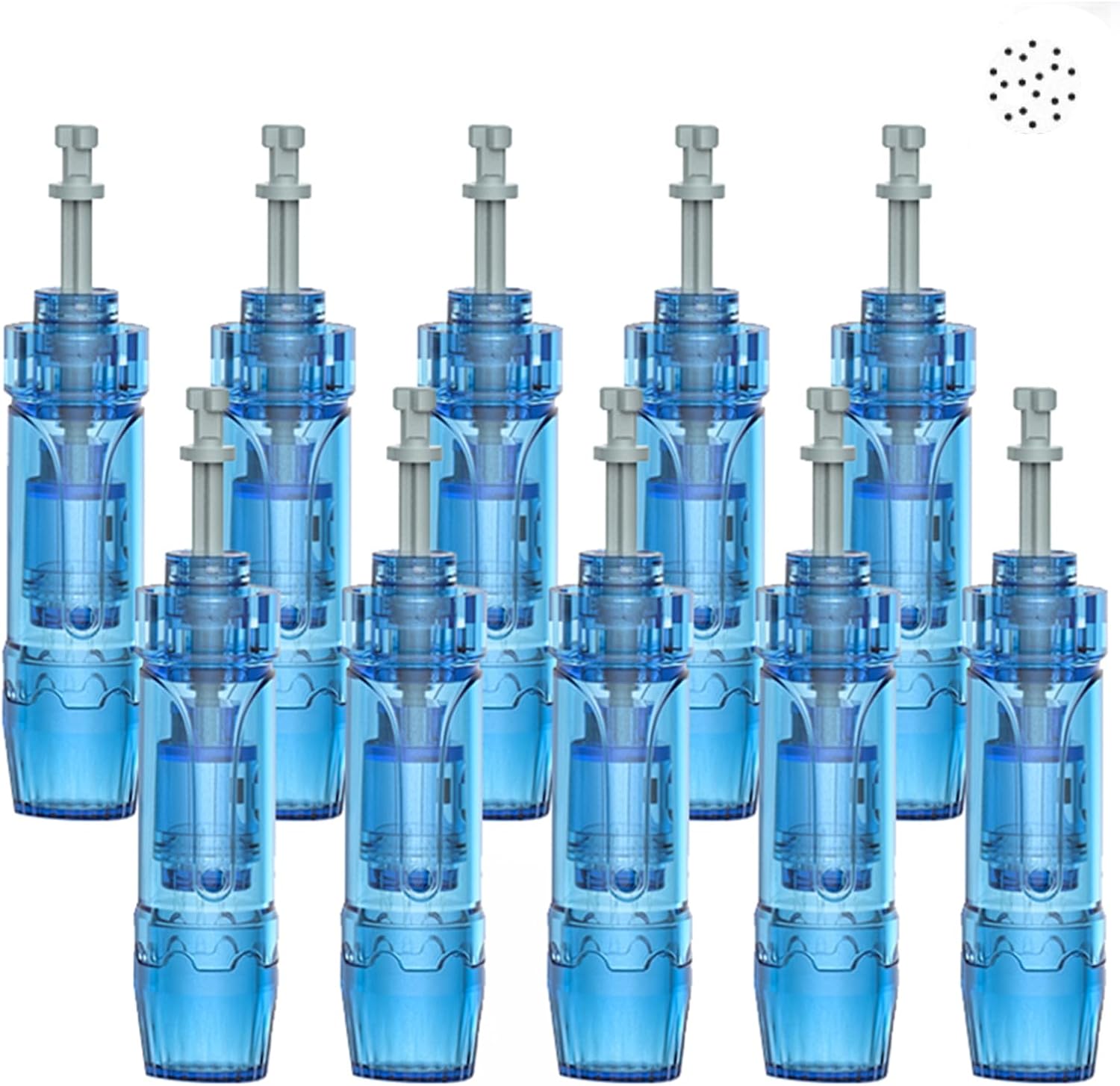 Detalle 2 de Dr. pen Ultima M8S/A8S/A9 18-pins-cartridges, 10 stuks, roestvrij staal 304