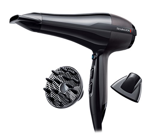 Detalle de Remington Pro Air AC5999: asciugacapelli professionale 2300W con generatore di ioni e accessori inclusi