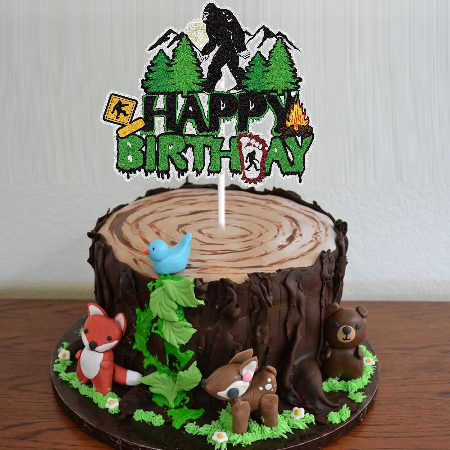 Thumbnail 2 de Bigfoot Cake Topper 6-Inch