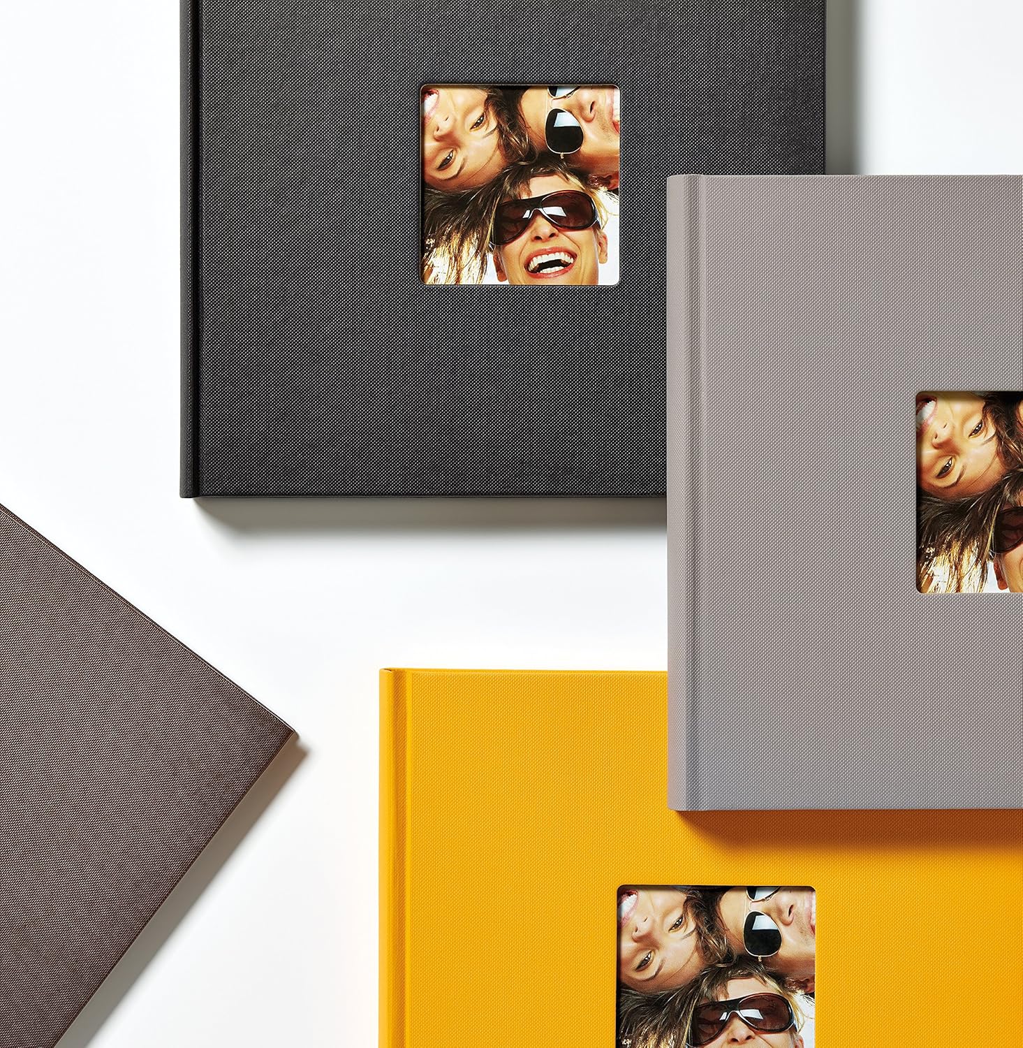 Thumbnail 1 de Walther design Album Photo Sable FA-207-C 22 x 16 cm avec découpe de couverture