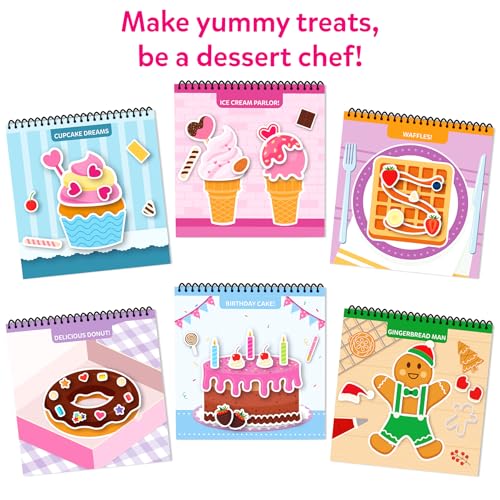 Thumbnail 3 de Skillmatics Peelies – Dessert Chef: Reusable Sticker Activity Book for Kids
