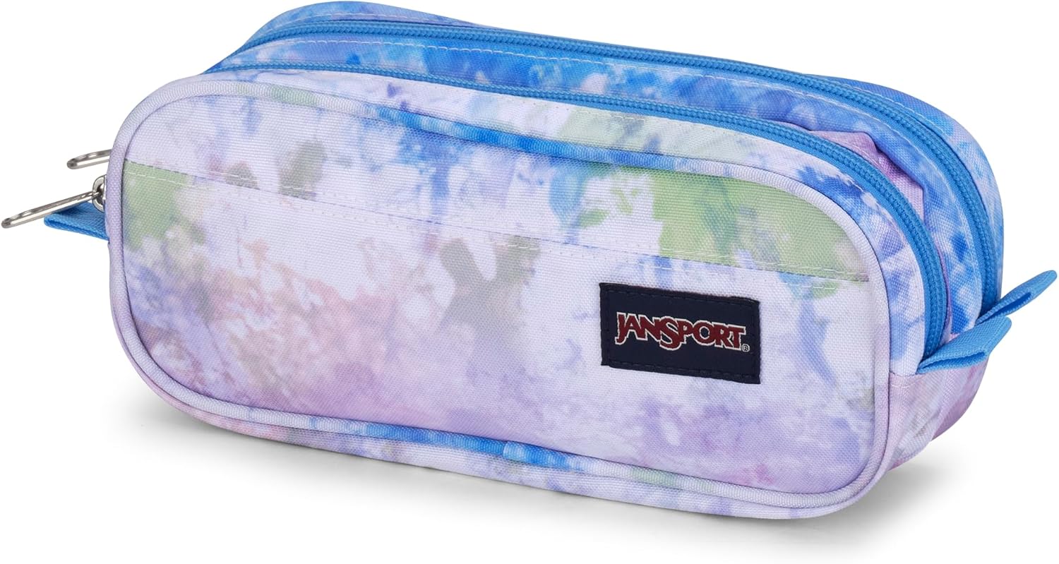 Thumbnail 4 de JANSPORT Large Accessory Pouch - Pochette Grande Unisex Batik Wash, Zipper a Due Scomparti