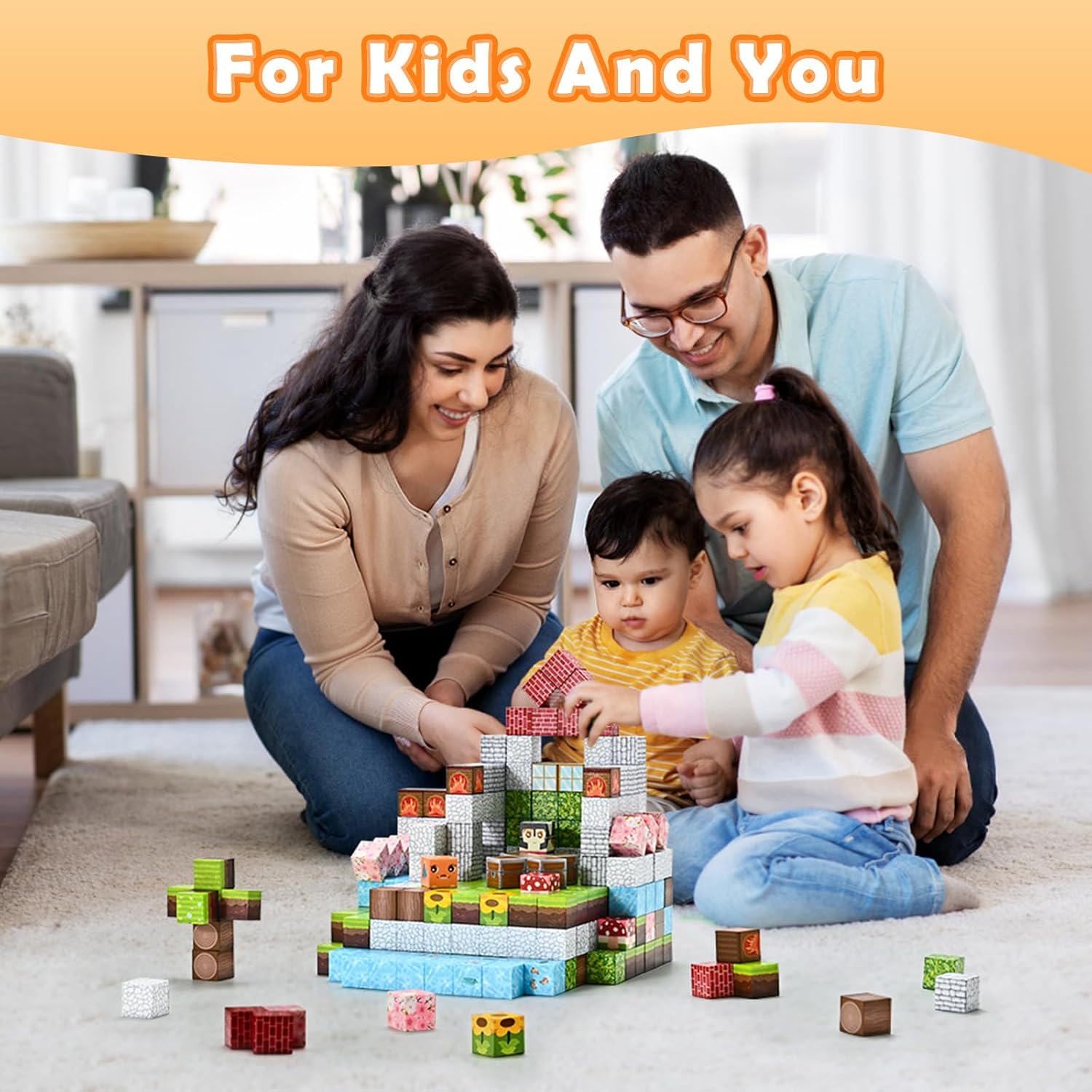 Detalle de HOPFROG Magnetic Building Blocks