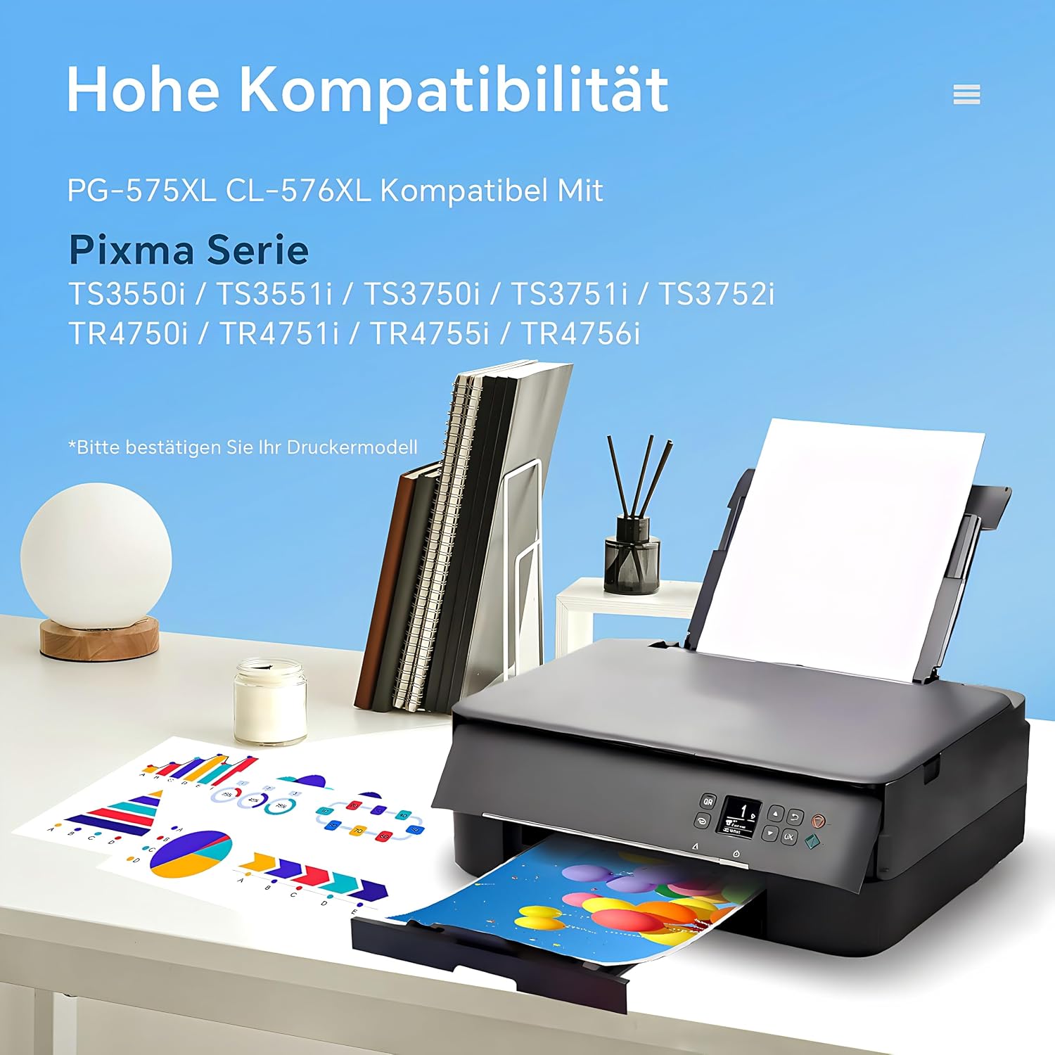 Detalle 2 de PG-575 CL-576 XL Ersatzpatronen 450/420 Seiten