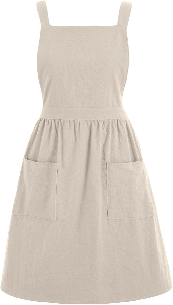 Detalle de Pinknoke Pinafore Apron, Cotton Blend