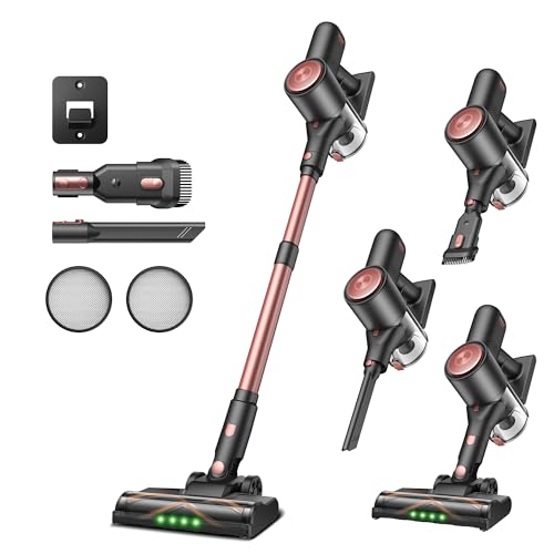 Detalle de Vexilar V10Pro Aspirapolvere Senza Fili 45000Pa – Potente, Leggero e Adatto a Pavimenti, Tappeti e Auto