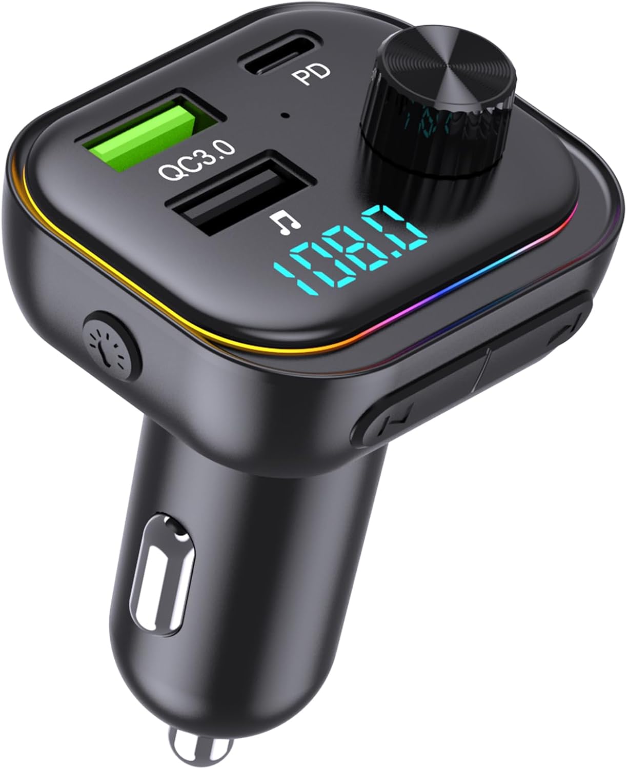 Detalle de Transmisor FM Bluetooth V5.3 54W PD