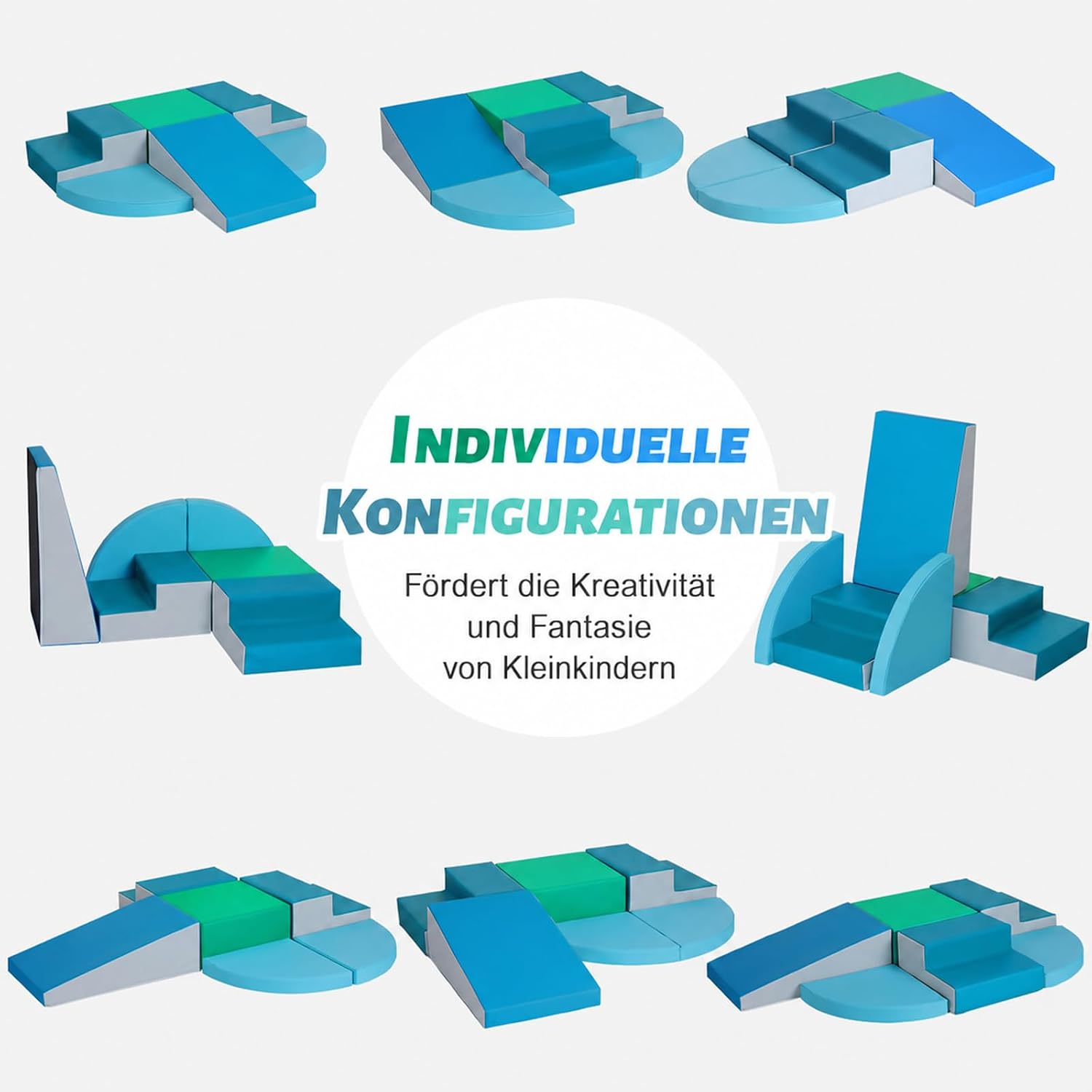 Thumbnail 4 de Schaumstoff-Bausteine fürs Klettern 6-teilig