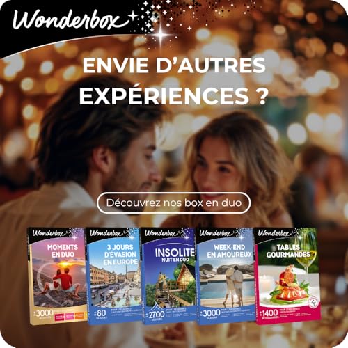 Detalle de Wonderbox Mille Et Une Nuits De Charme – Coffret Cadeau Séjours