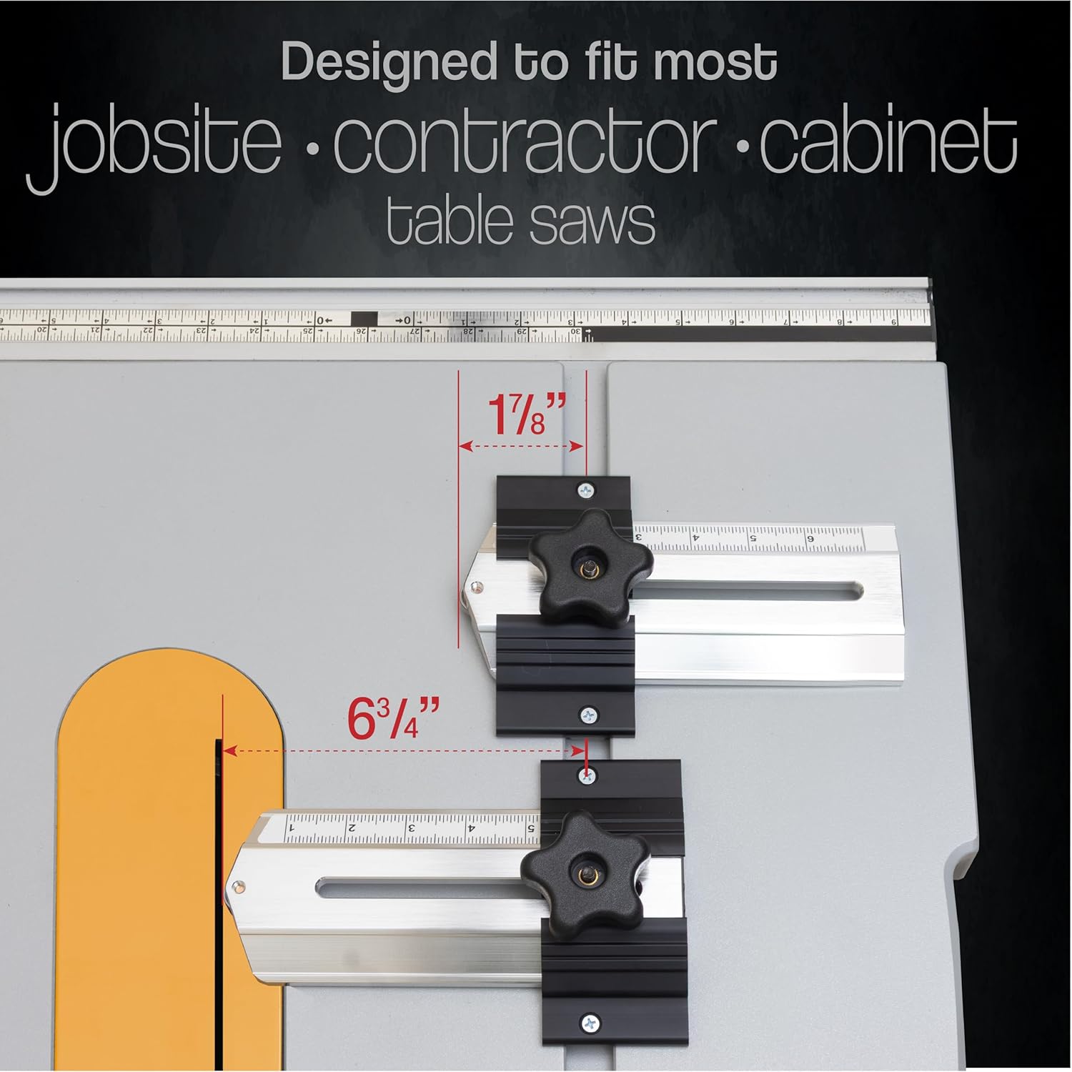 Thumbnail 5 de Peachtree Woodworking Thin Table Saw Template 3/4 x 3/8
