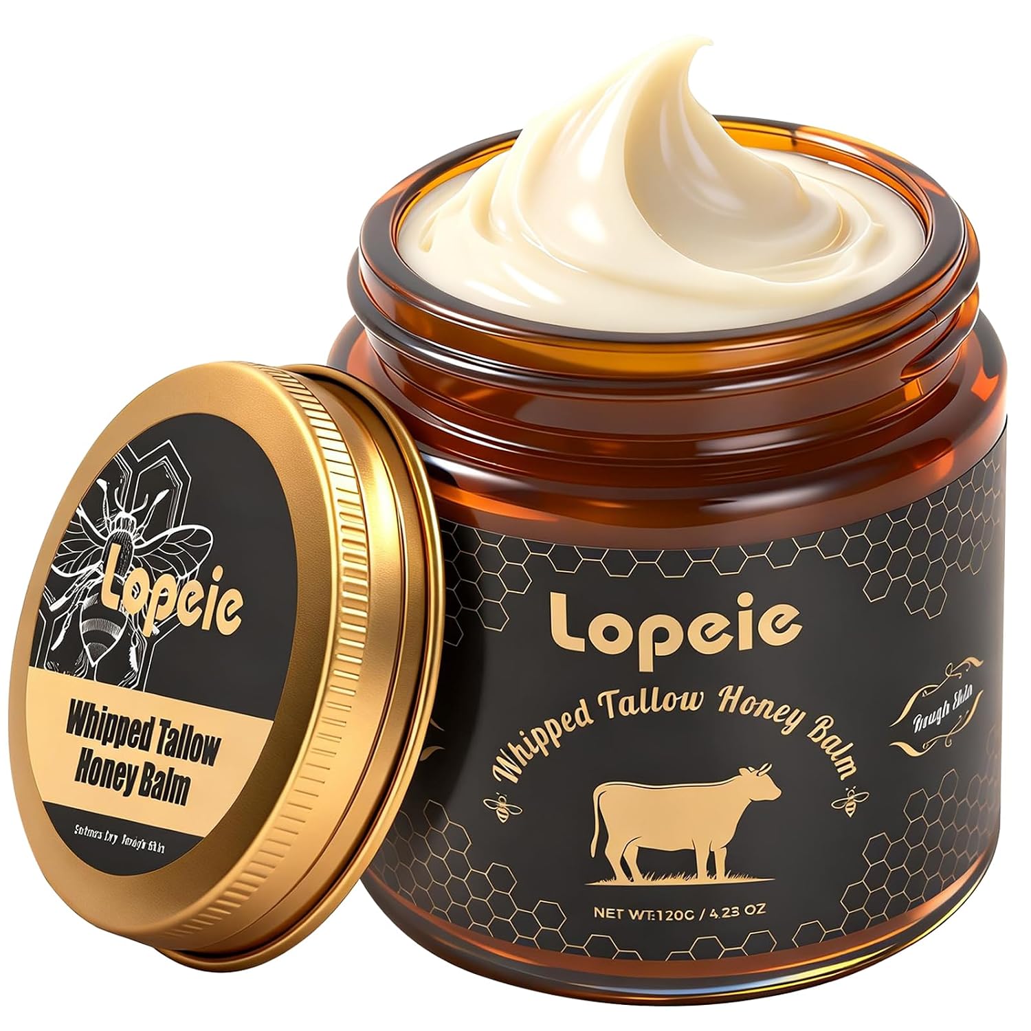 Detalle de Lopeie Upgraded Organic Tallow Balm 1 jar