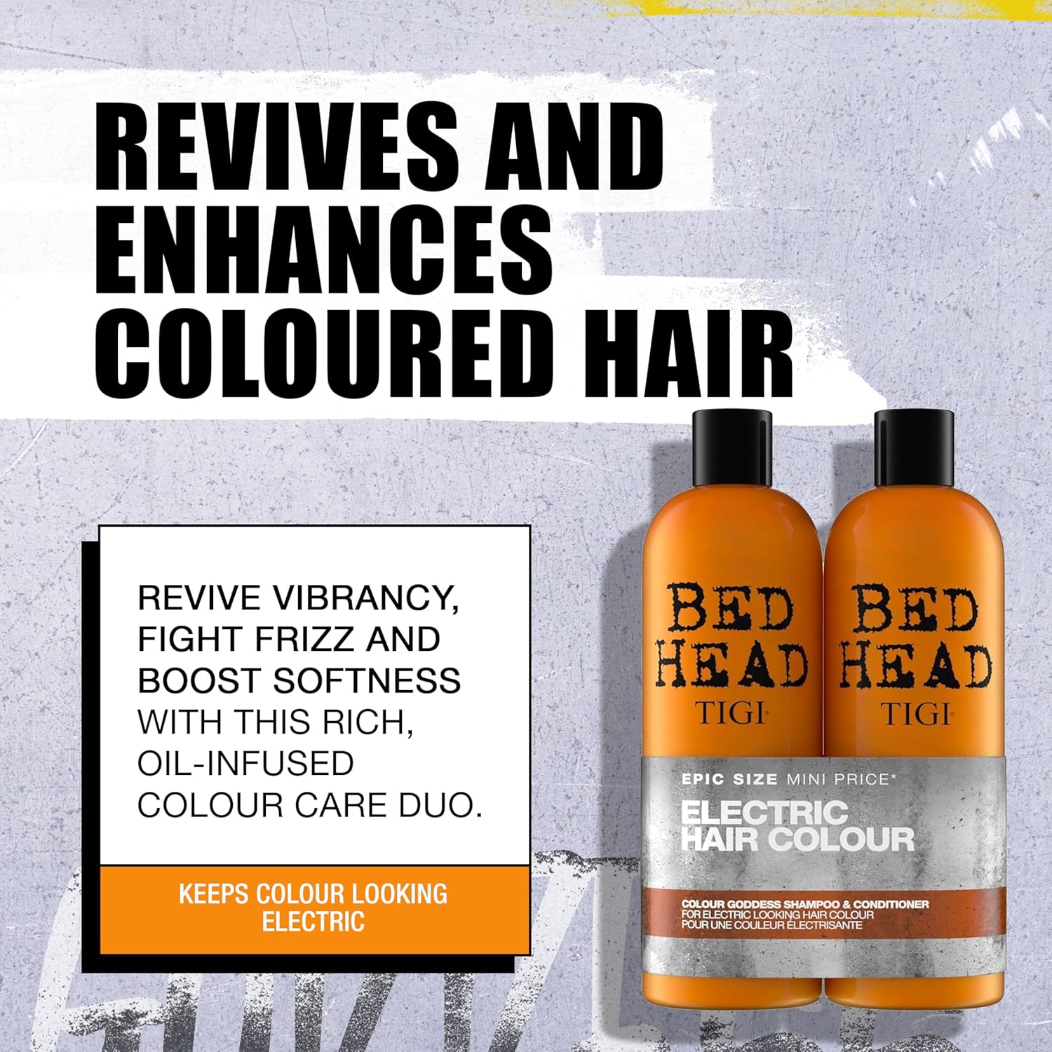 Thumbnail 2 de Tigi Bed Head Colour Goddess Oil Infused Shampoo & Conditioner Duo – 750 ml + 750 ml