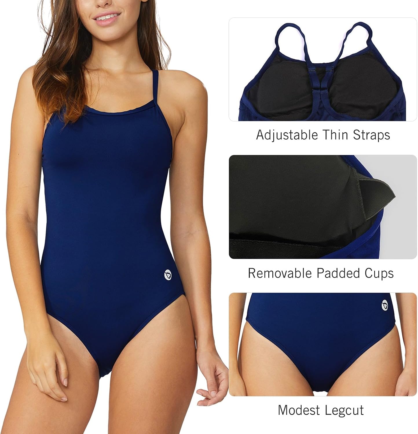 Detalle 1 de baleaf Women Swimsuit with Adjustable Strap