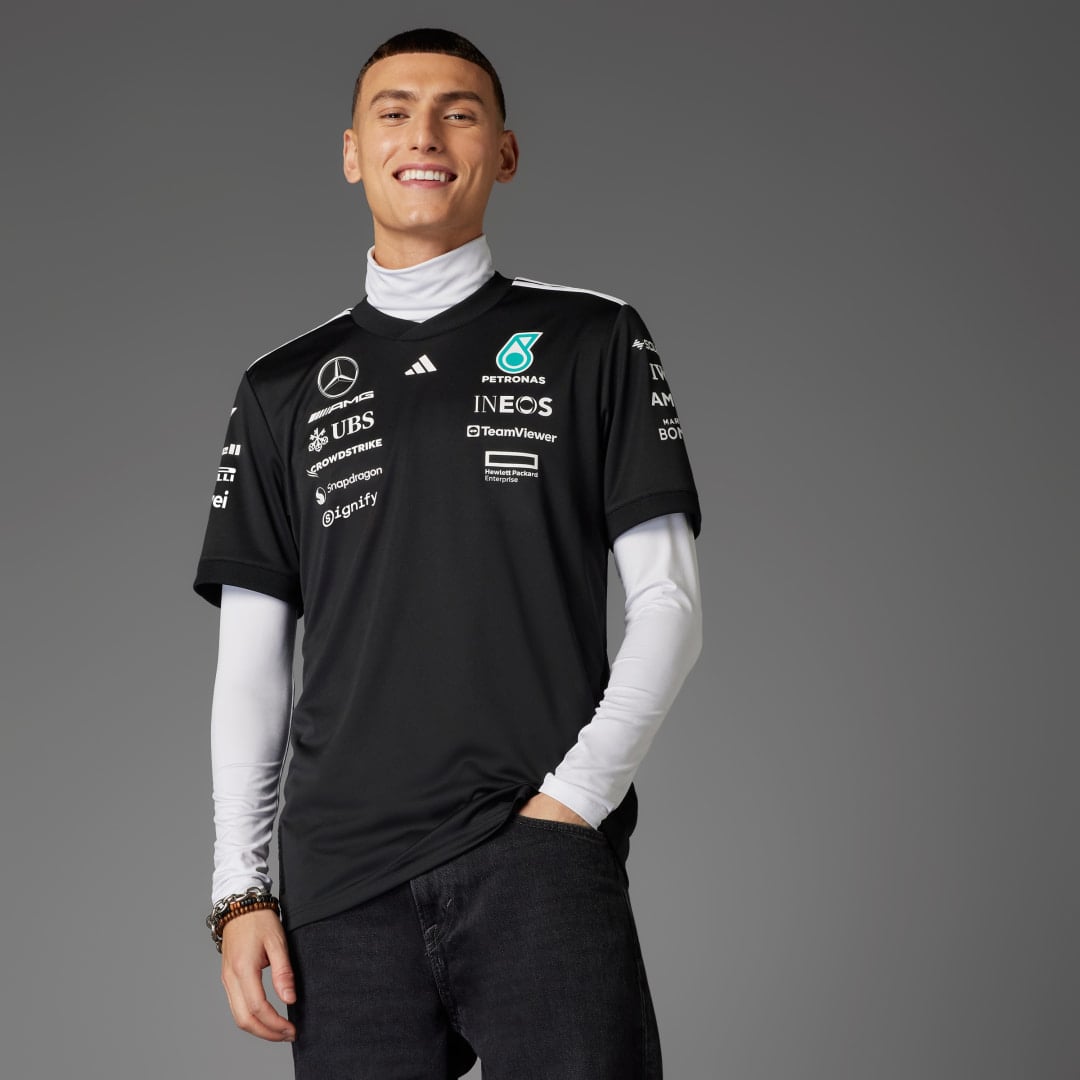 Detalle de CAMISETA MERCEDES - AMG PETRONAS FORMULA ONE TEAM DRIVER de Adidas