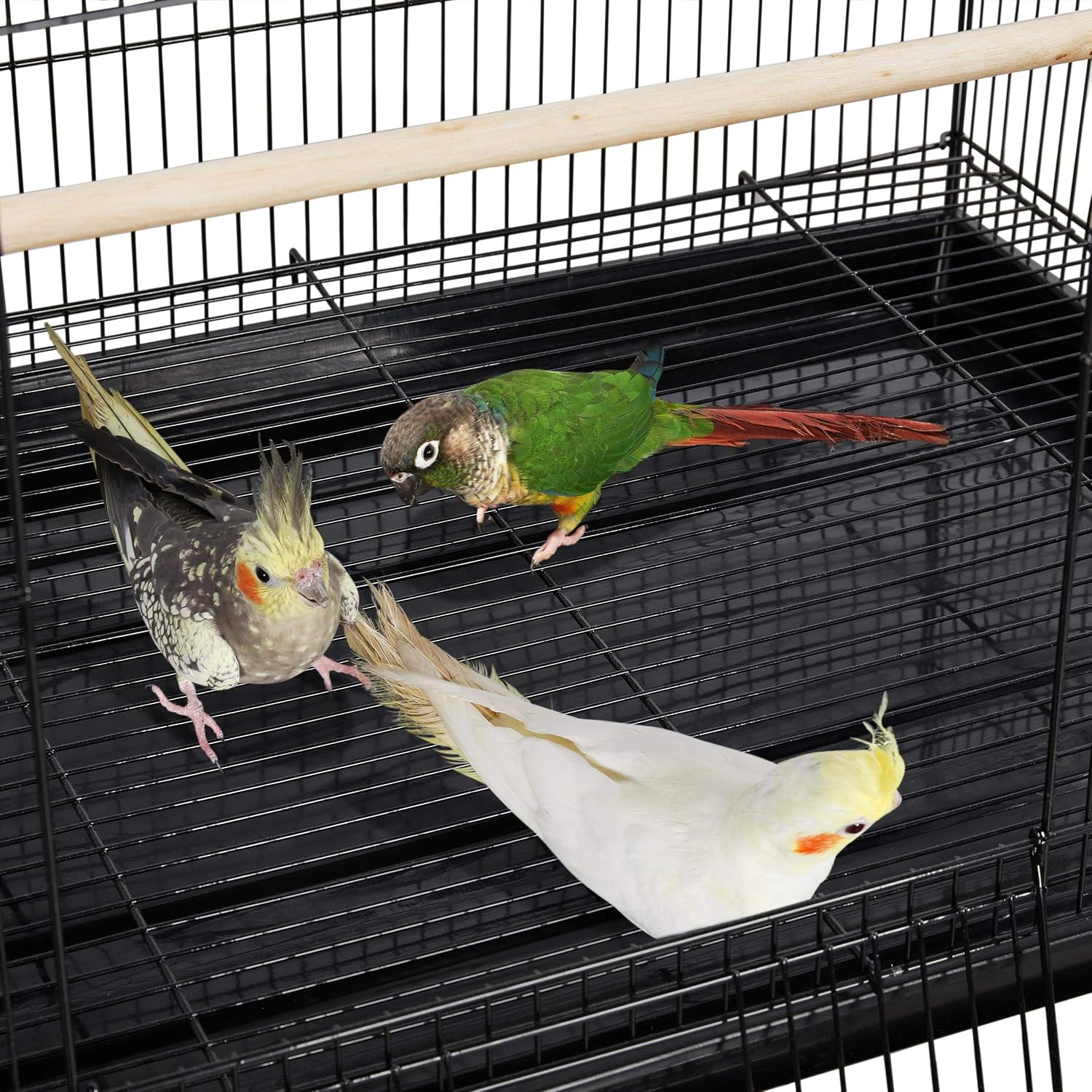 Thumbnail 5 de Yaheetech Large Bird Cage 77.5cm