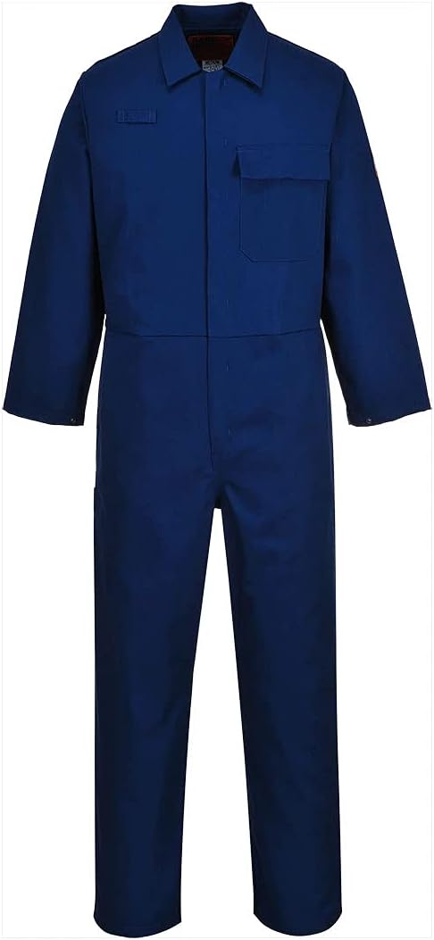 Detalle 1 de Portwest C030 : salopette industrielle retardatrice de flamme homme marine (XS)