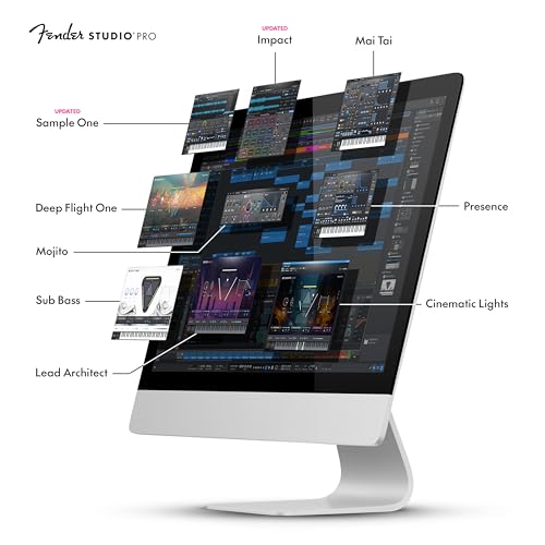 Detalle de Fender Studio Pro Perpetual License by PreSonus Audio Electronics