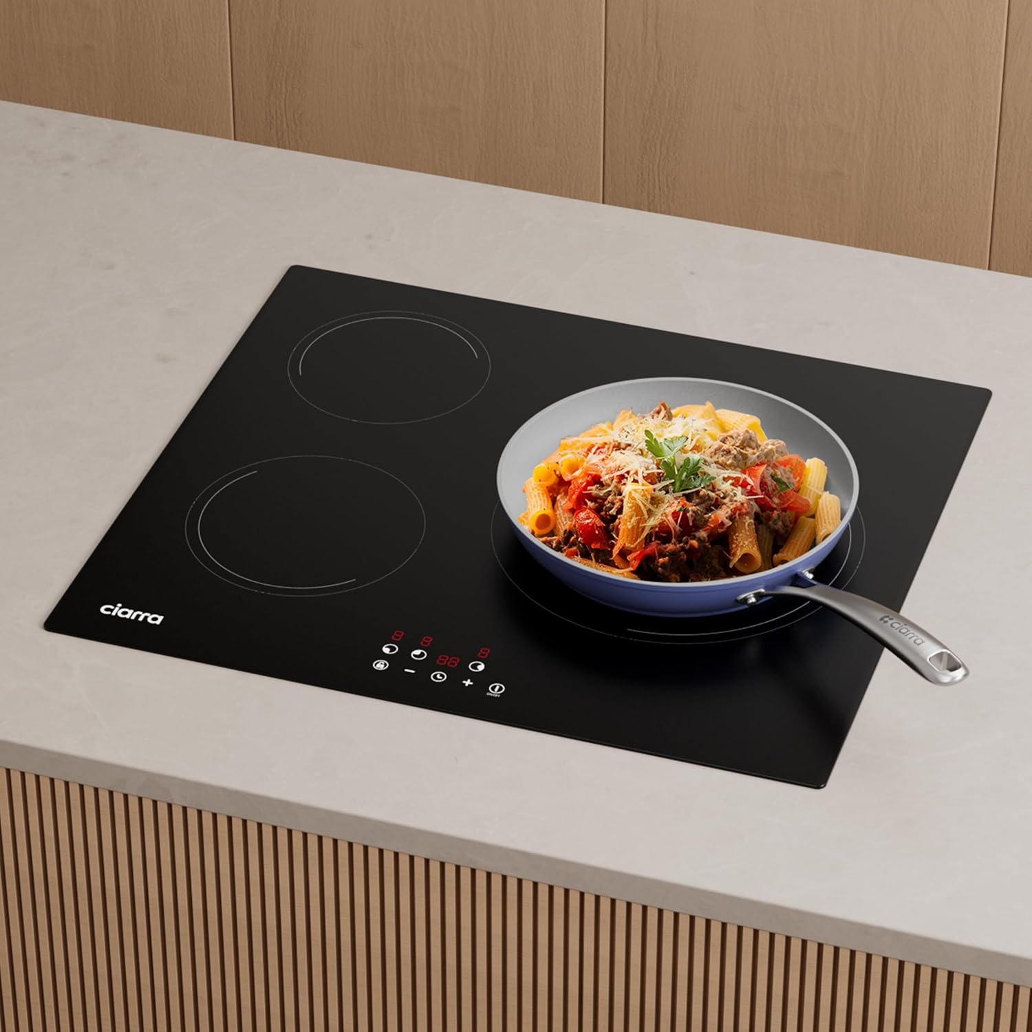 Detalle 2 de CIARRA CABBIH3-E plaque induction 5600W